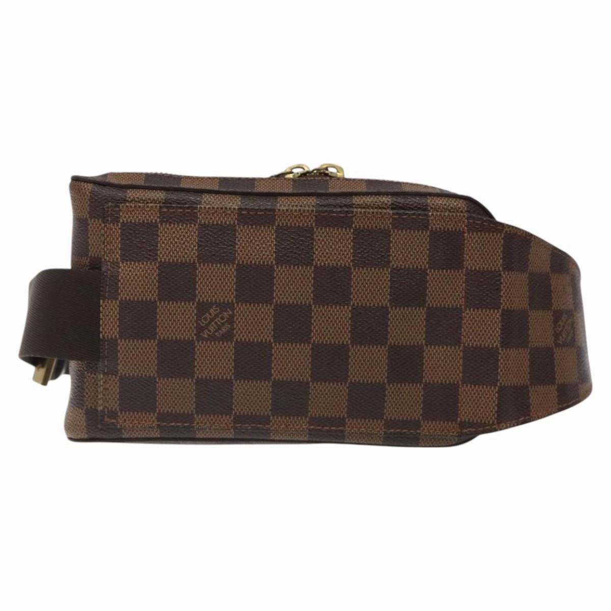 Louis Vuitton Geronimo Canvas Shoulder Bag (Pre-Owned)