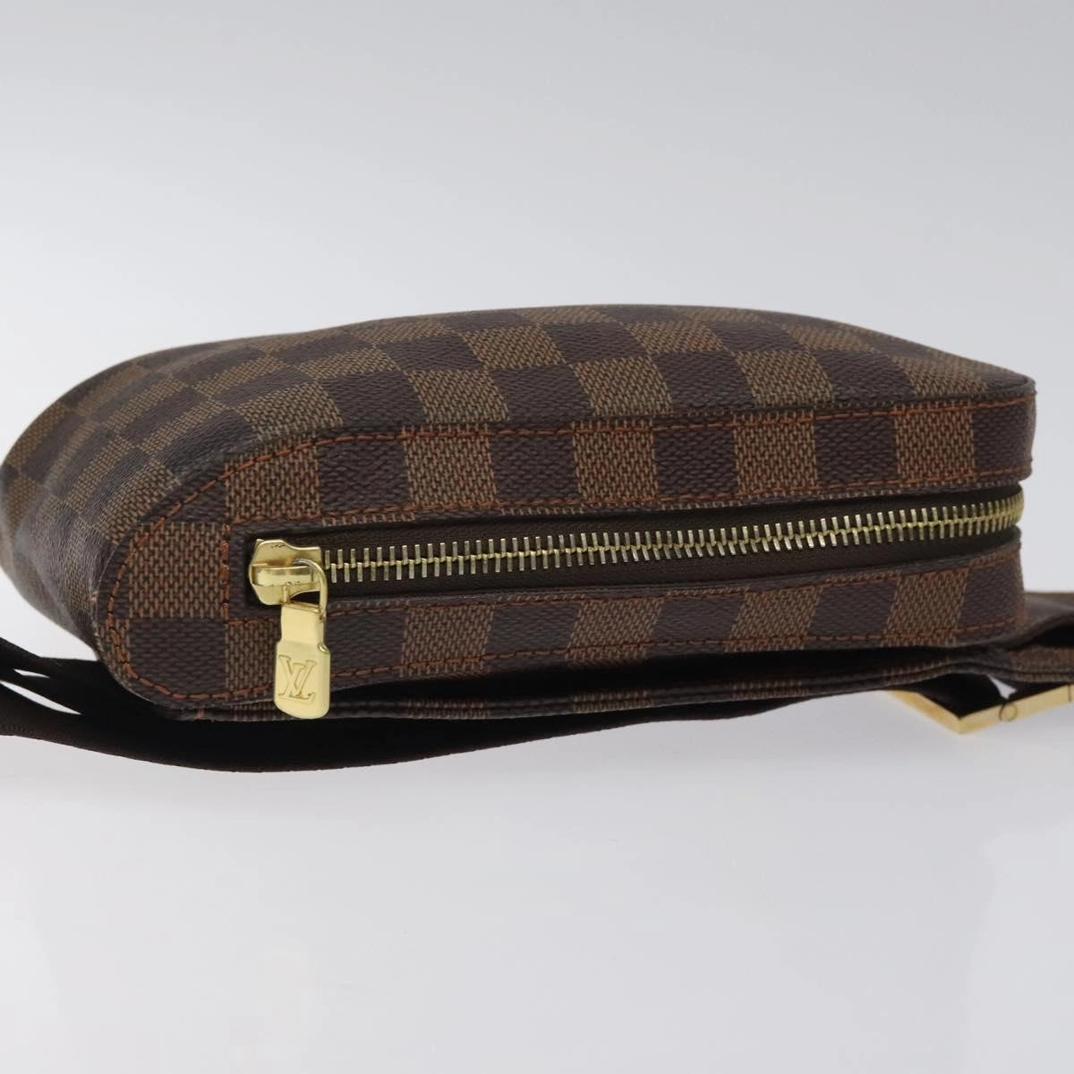 Louis Vuitton Geronimo Canvas Shoulder Bag (Pre-Owned)