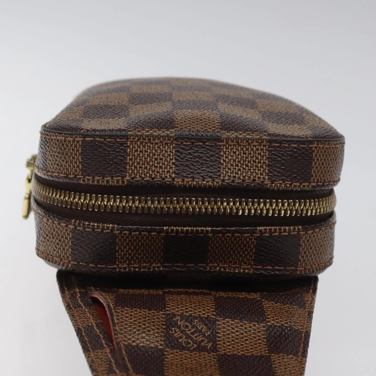 Louis Vuitton Geronimo Canvas Shoulder Bag (Pre-Owned)