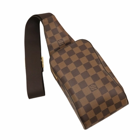 Louis Vuitton Geronimos Canvas Shoulder Bag (Pre-Owned)