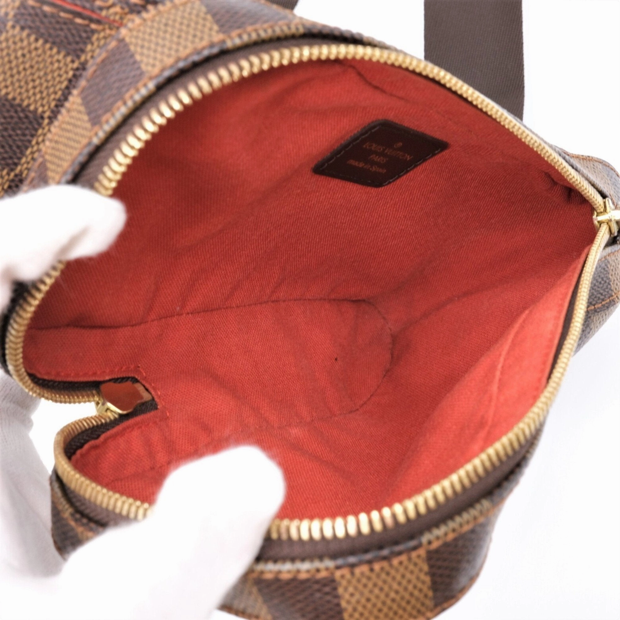 Louis Vuitton Geronimos Canvas Shoulder Bag (Pre-Owned)