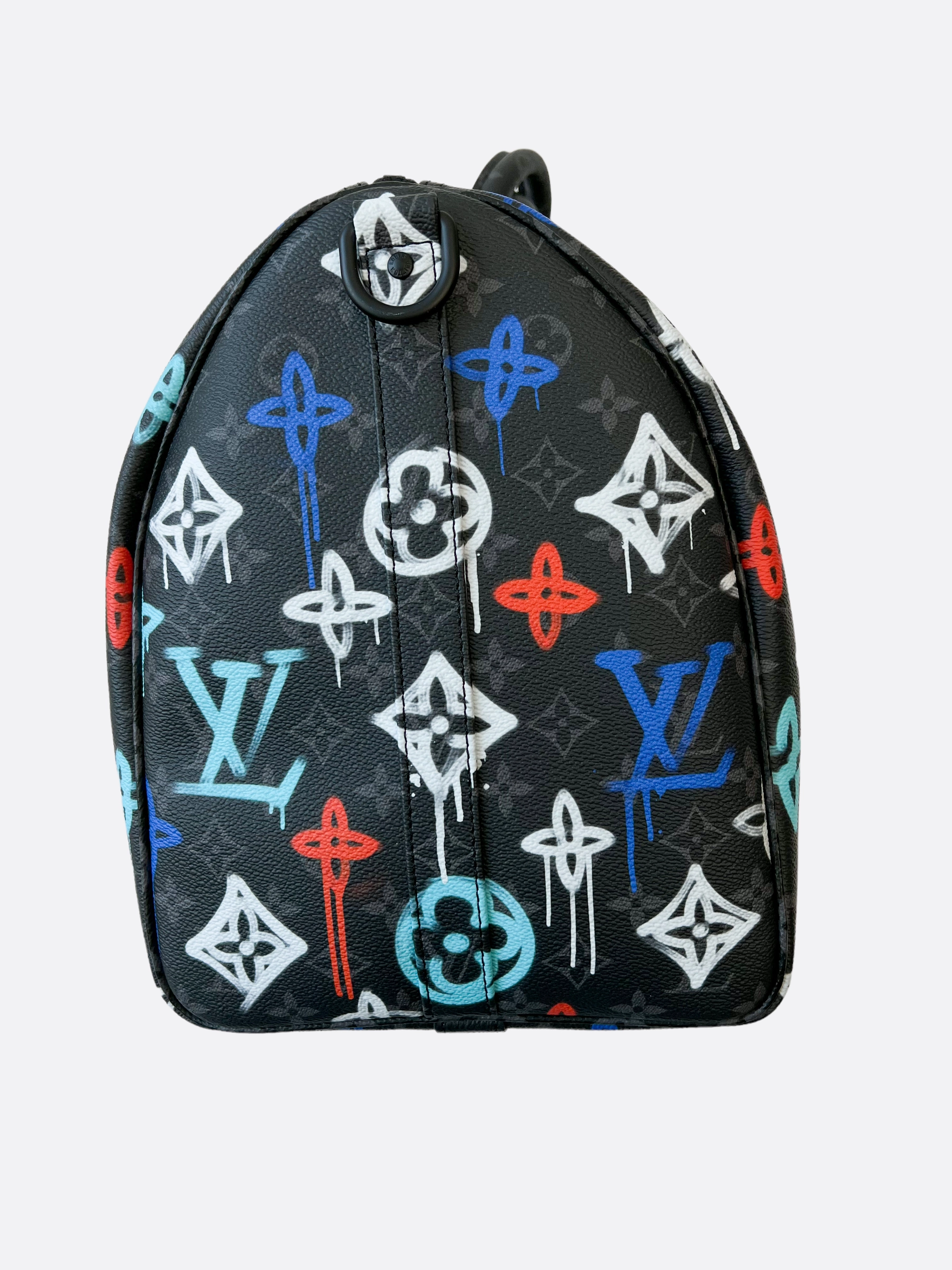 Louis Vuitton Graffiti Monogram Keepall 50