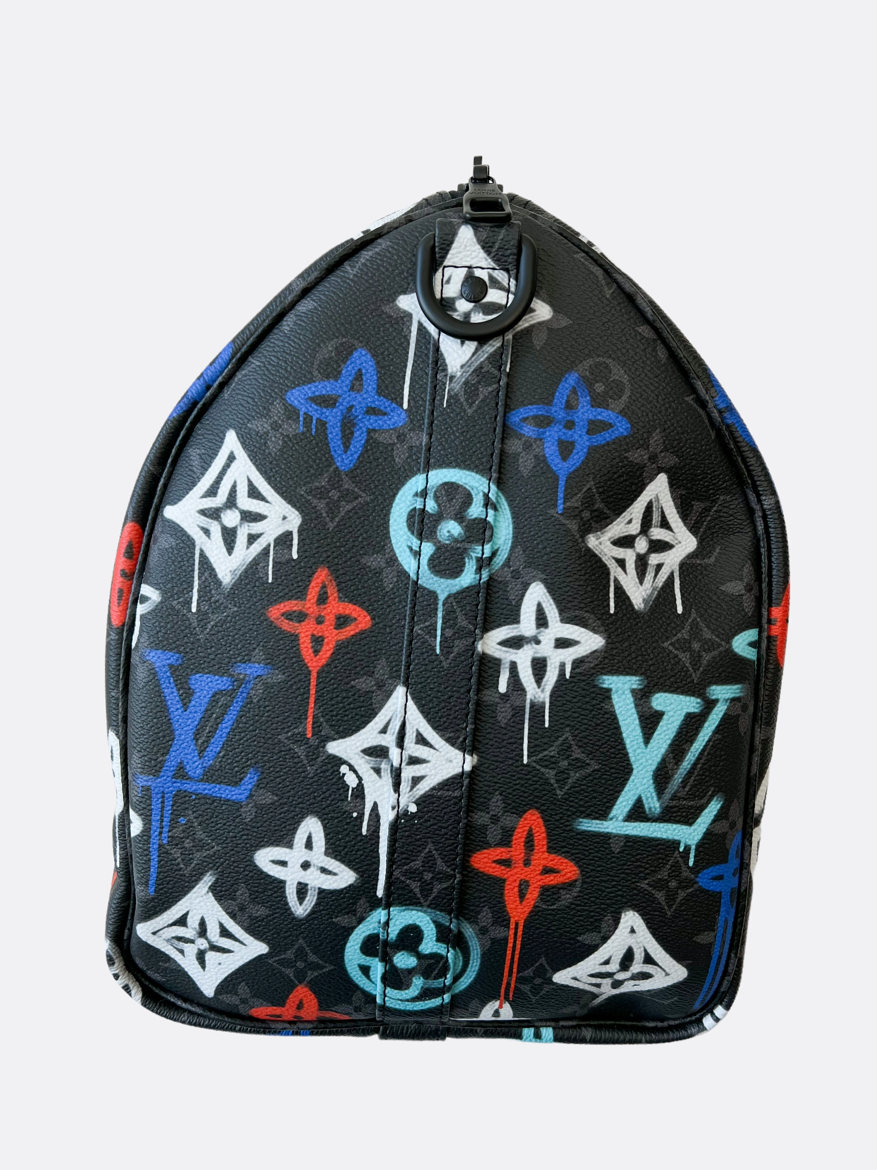 Louis Vuitton Graffiti Monogram Keepall 50