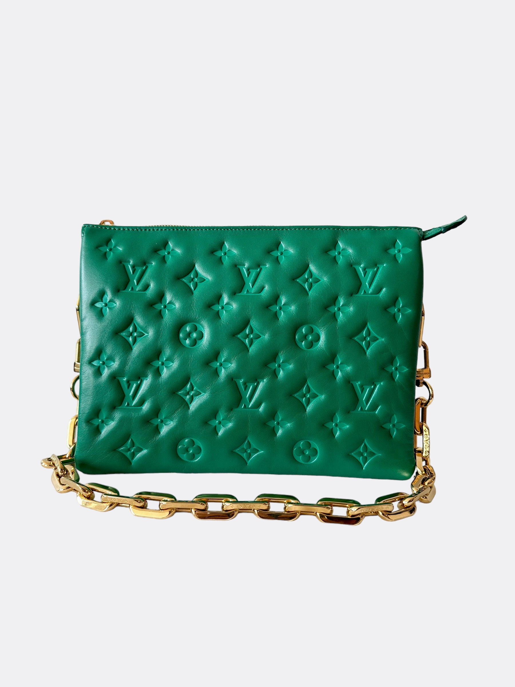 Louis Vuitton Green Monogram Coussins PM