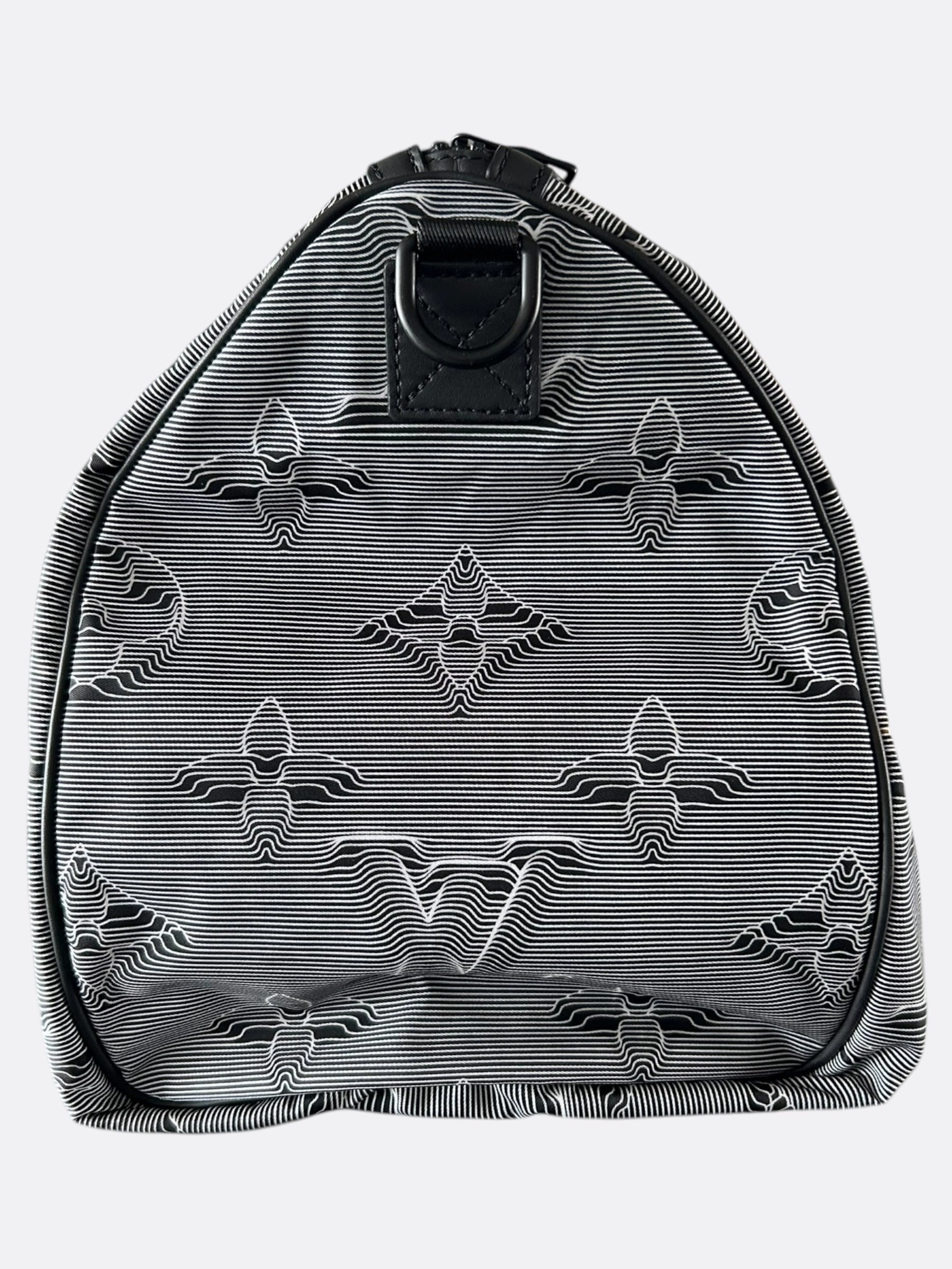 Louis Vuitton Grey & Multicolor 2054 Monogram Reversible Keepall 50