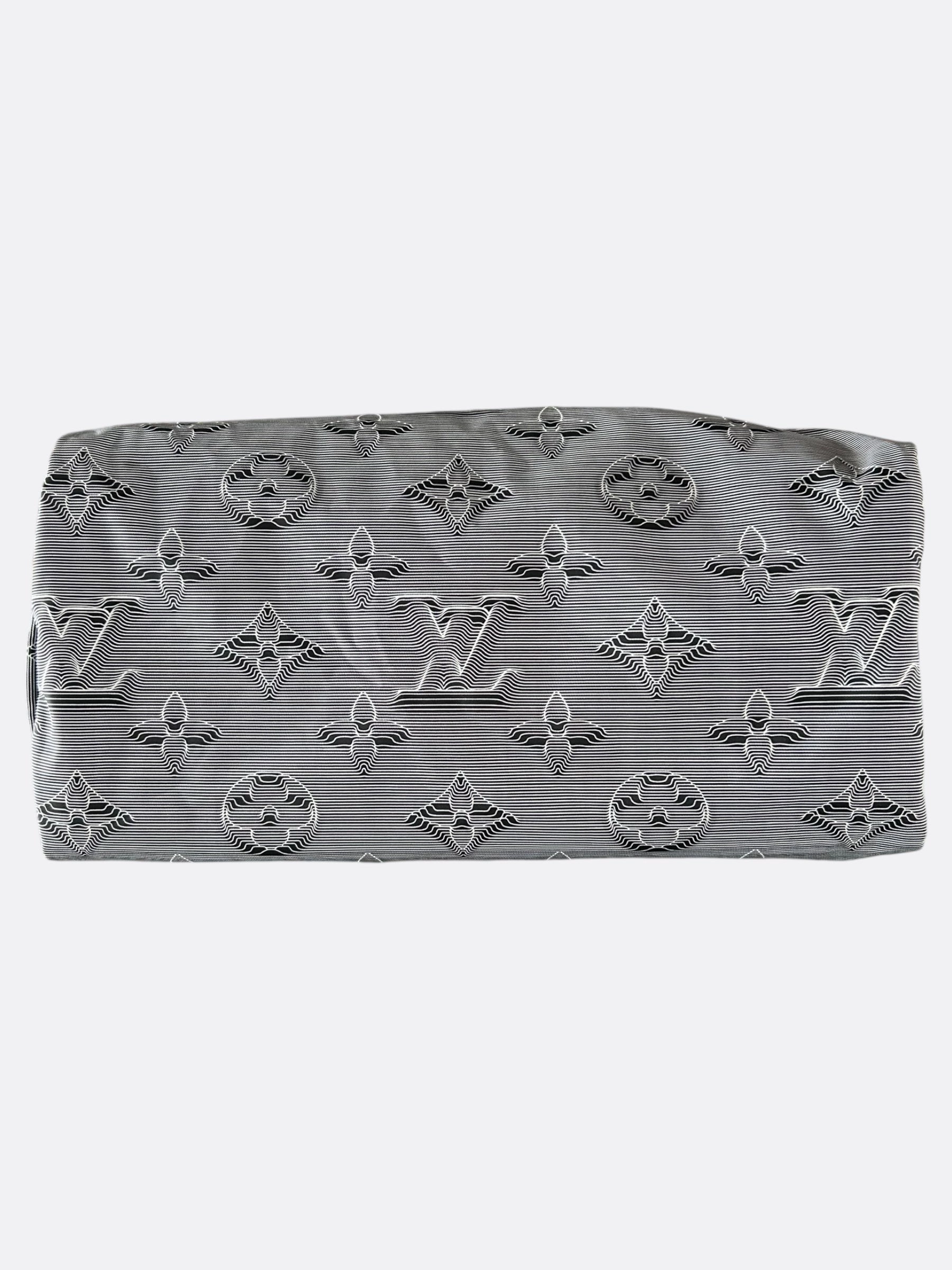 Louis Vuitton Grey & Multicolor 2054 Monogram Reversible Keepall 50