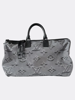 Louis Vuitton Grey & Multicolor 2054 Monogram Reversible Keepall 50