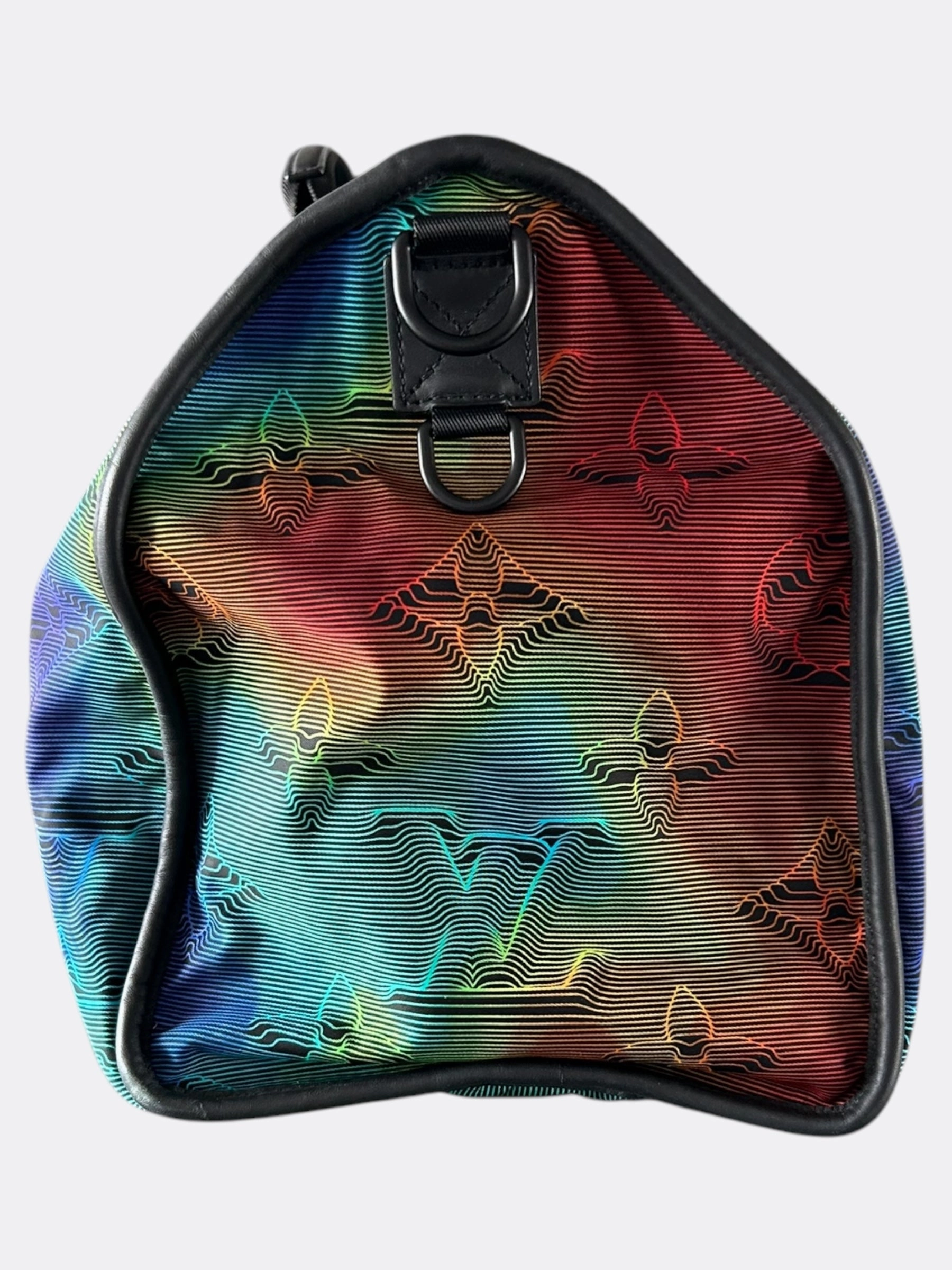 Louis Vuitton Grey & Multicolor 2054 Monogram Reversible Keepall 50