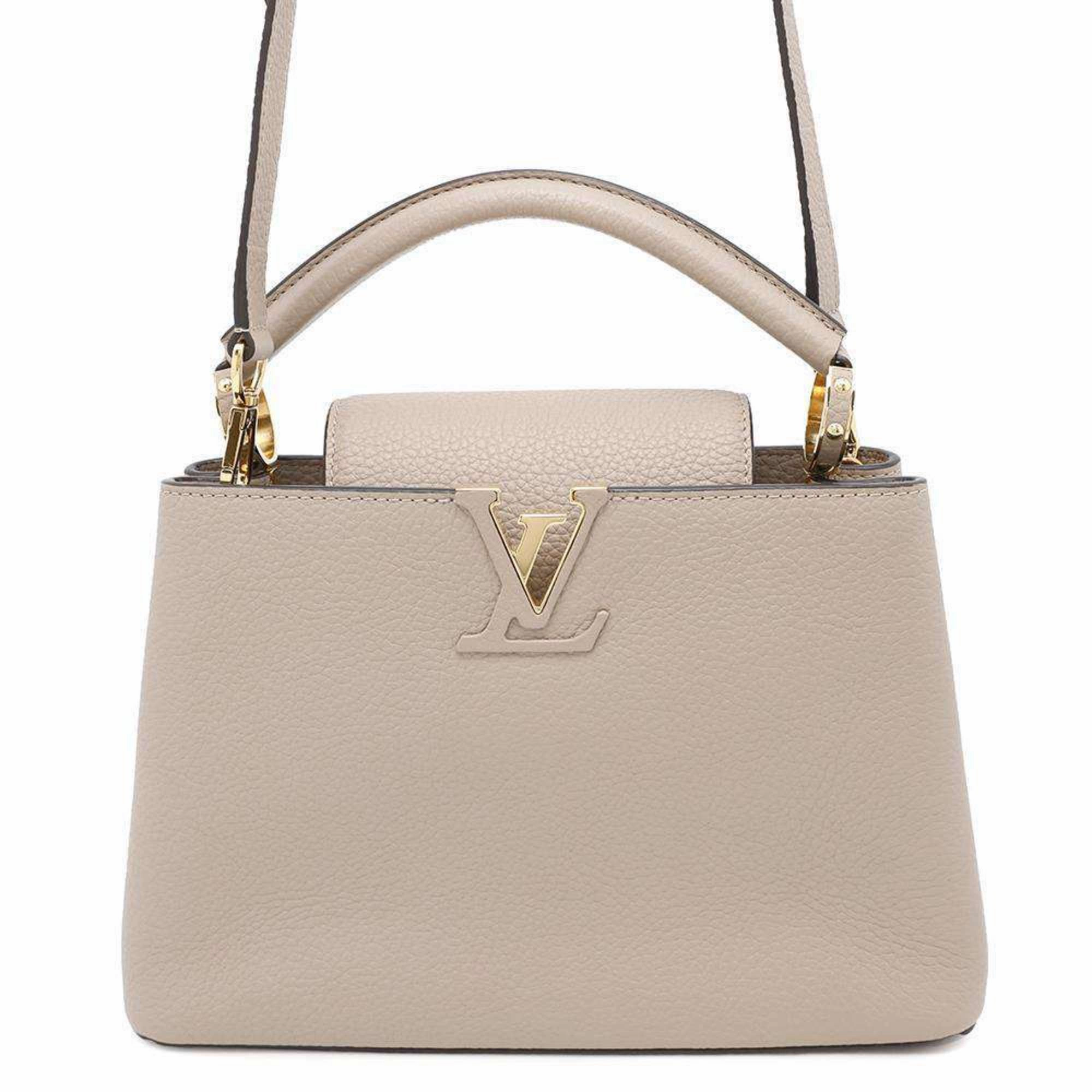Louis Vuitton Leather Handbag Shoulder Bag (Pre-Owned)