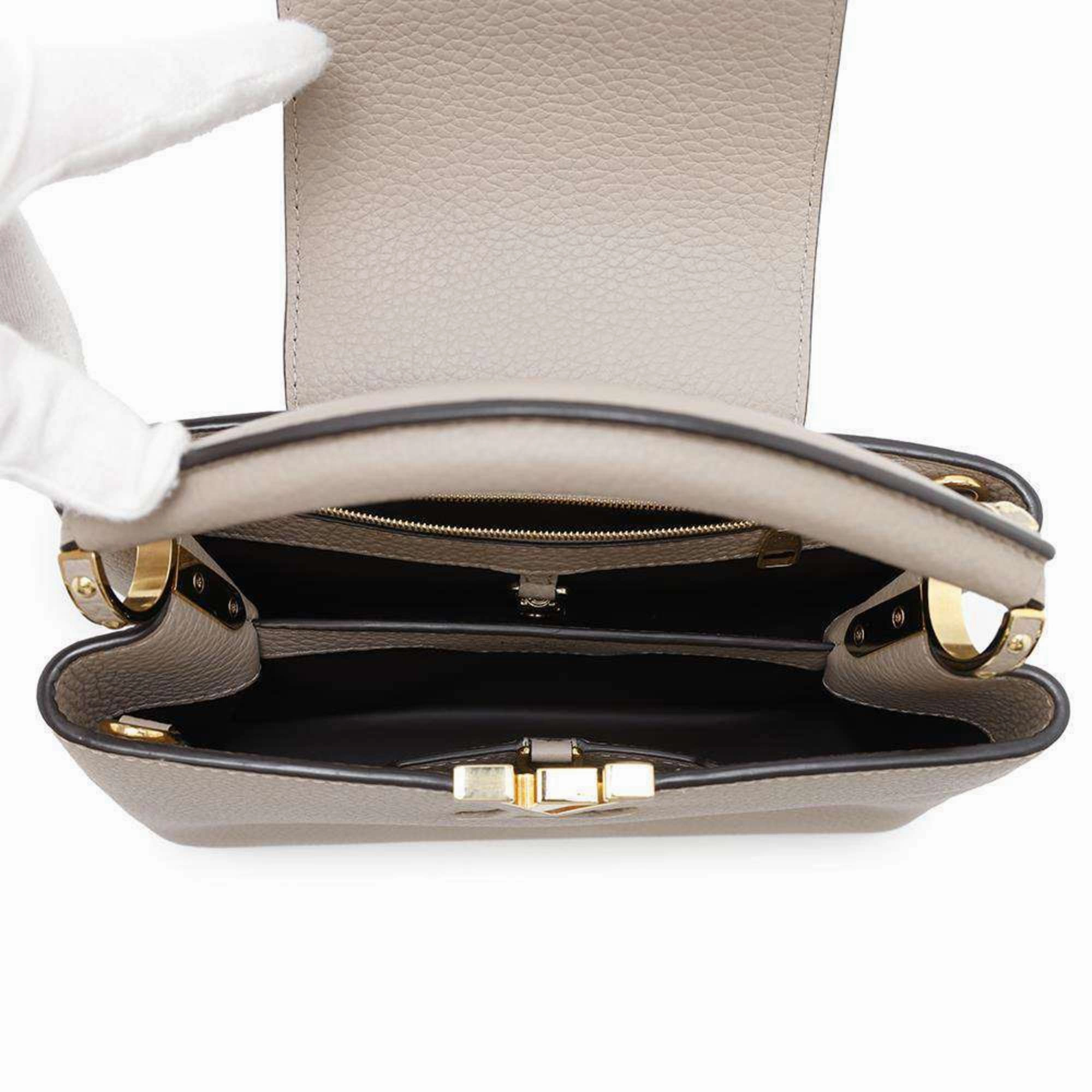 Louis Vuitton Leather Handbag Shoulder Bag (Pre-Owned)