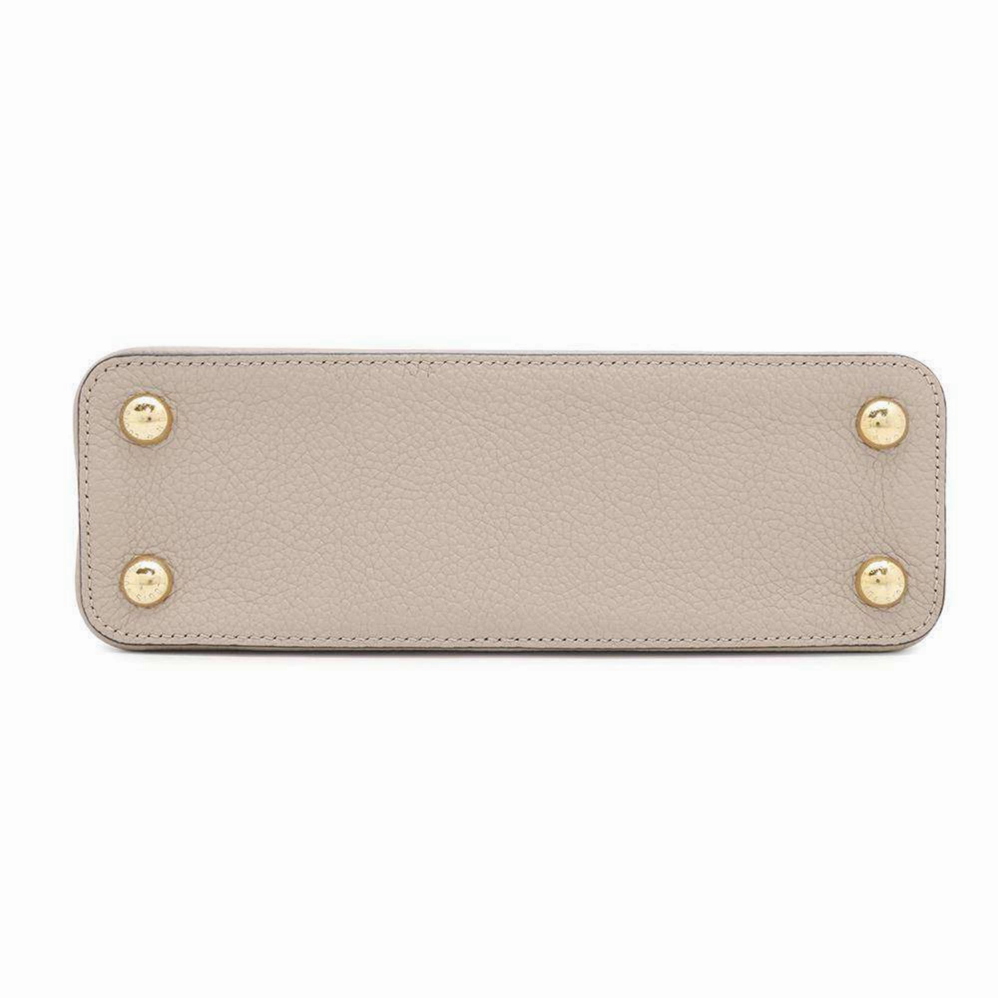 Louis Vuitton Leather Handbag Shoulder Bag (Pre-Owned)