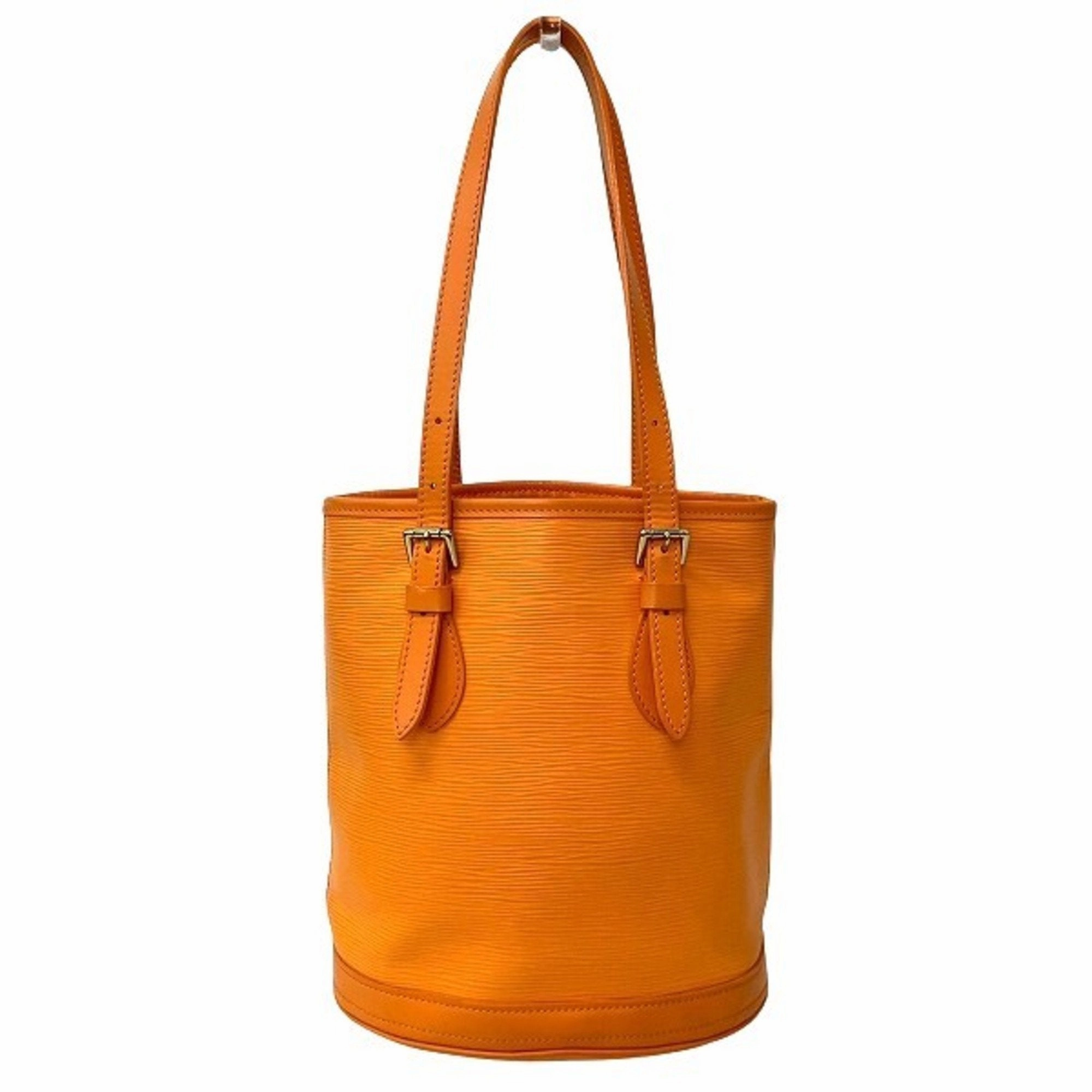 Louis Vuitton Leather Pouch Shoulder Bag Tote Bag (Pre-Owned)