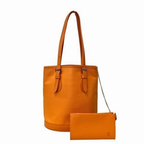 Louis Vuitton Leather Pouch Shoulder Bag Tote Bag (Pre-Owned)