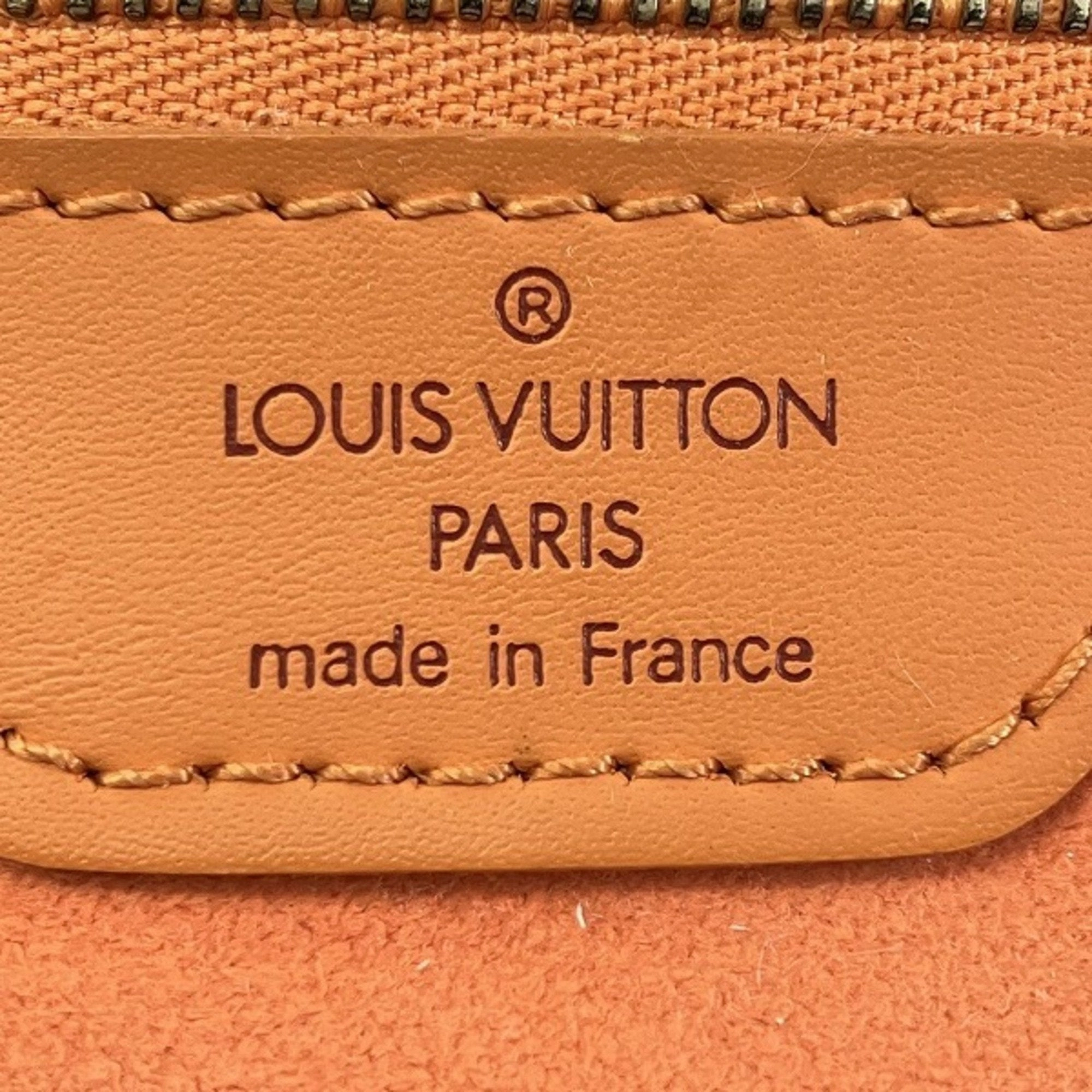 Louis Vuitton Leather Pouch Shoulder Bag Tote Bag (Pre-Owned)