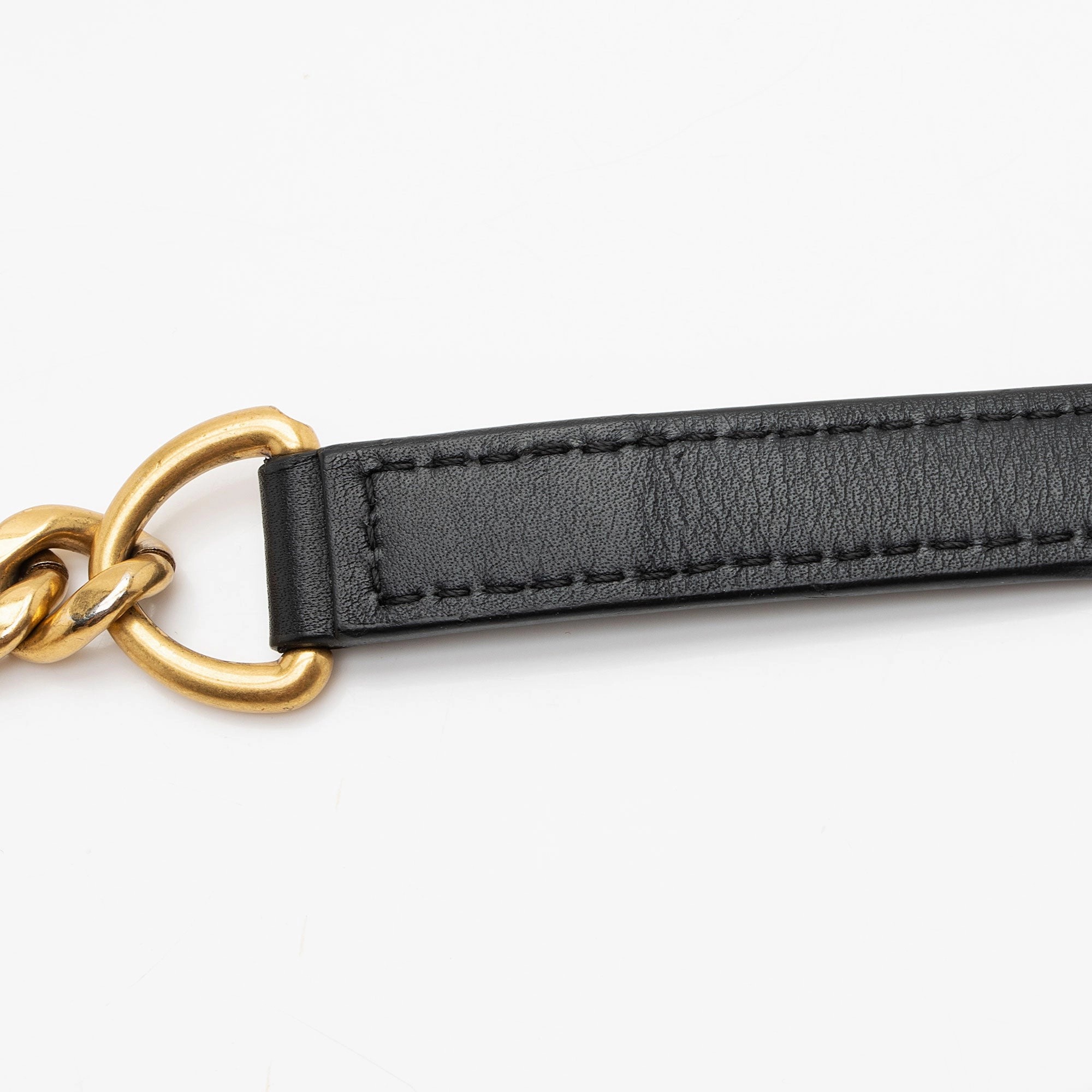 Louis Vuitton Limited Edition Calfskin Patches New Wave Chain MM Shoulder Bag (SHF-rK1e8I)