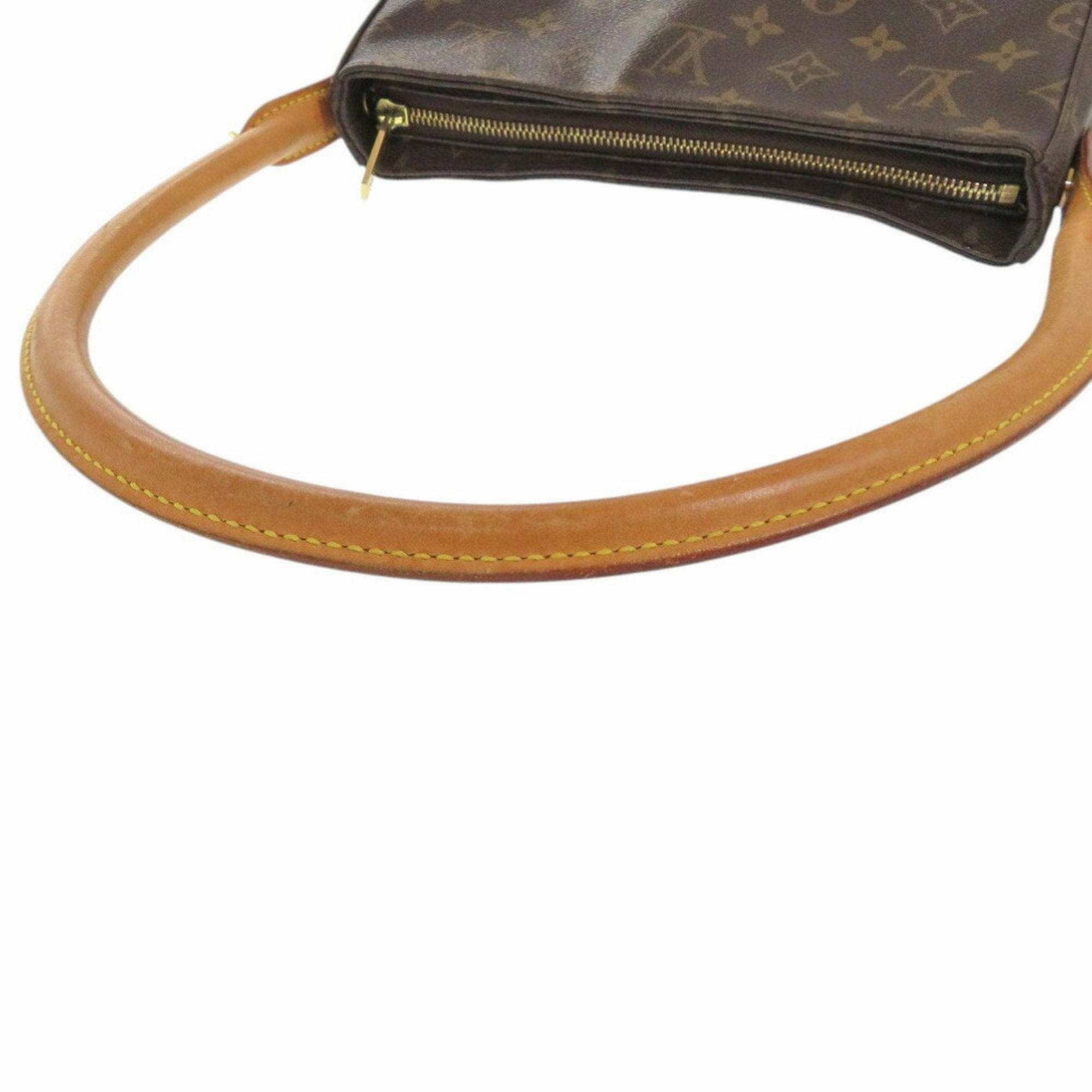 Louis Vuitton Looping Mm Canvas Shoulder Bag (Pre-Owned)