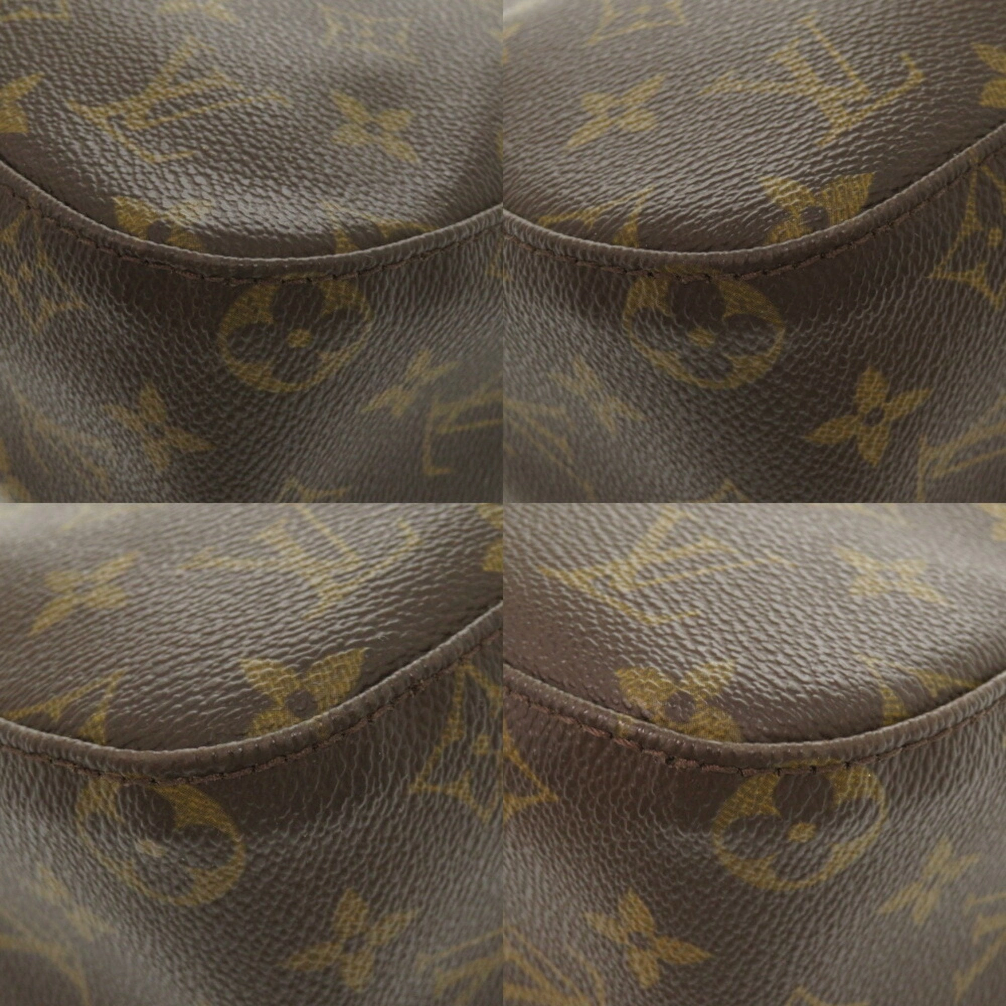Louis Vuitton Looping Mm Canvas Shoulder Bag (Pre-Owned)