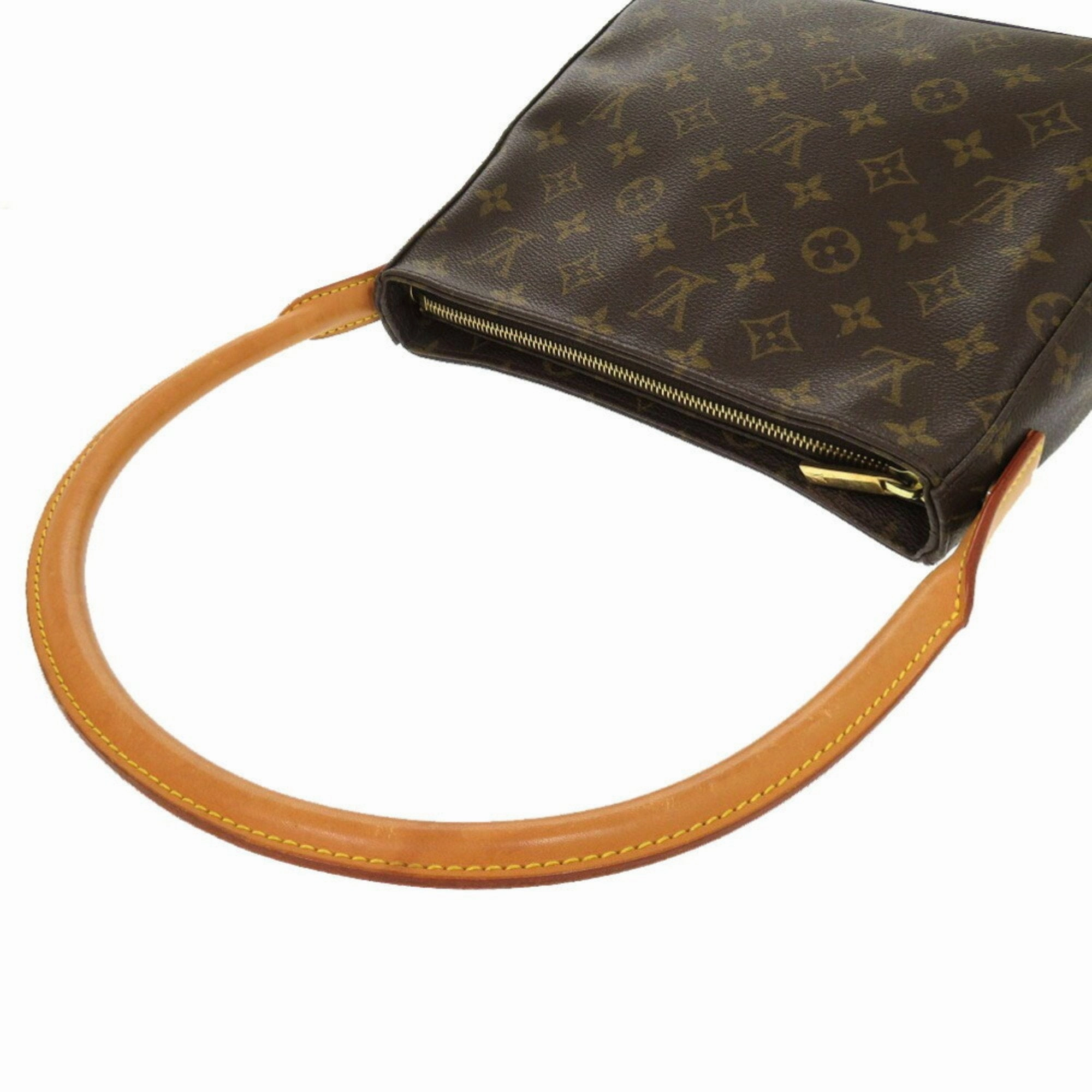 Louis Vuitton Looping Mm Canvas Shoulder Bag (Pre-Owned)