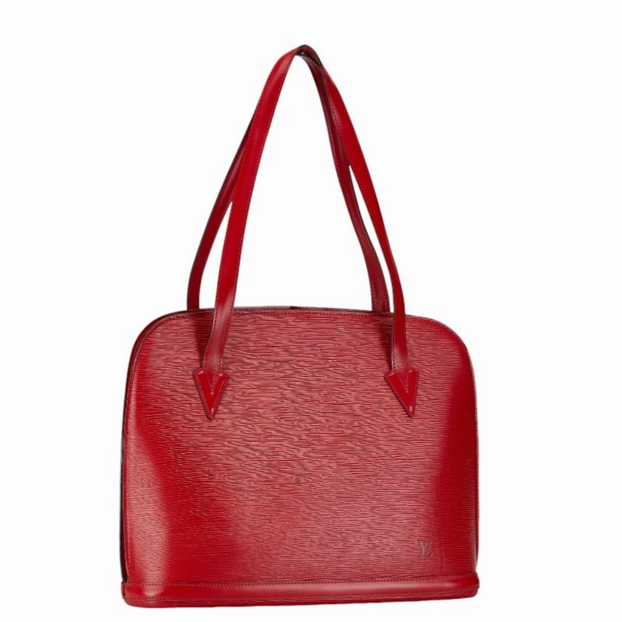 Louis Vuitton Lussac Leather Shoulder Bag (Pre-Owned)
