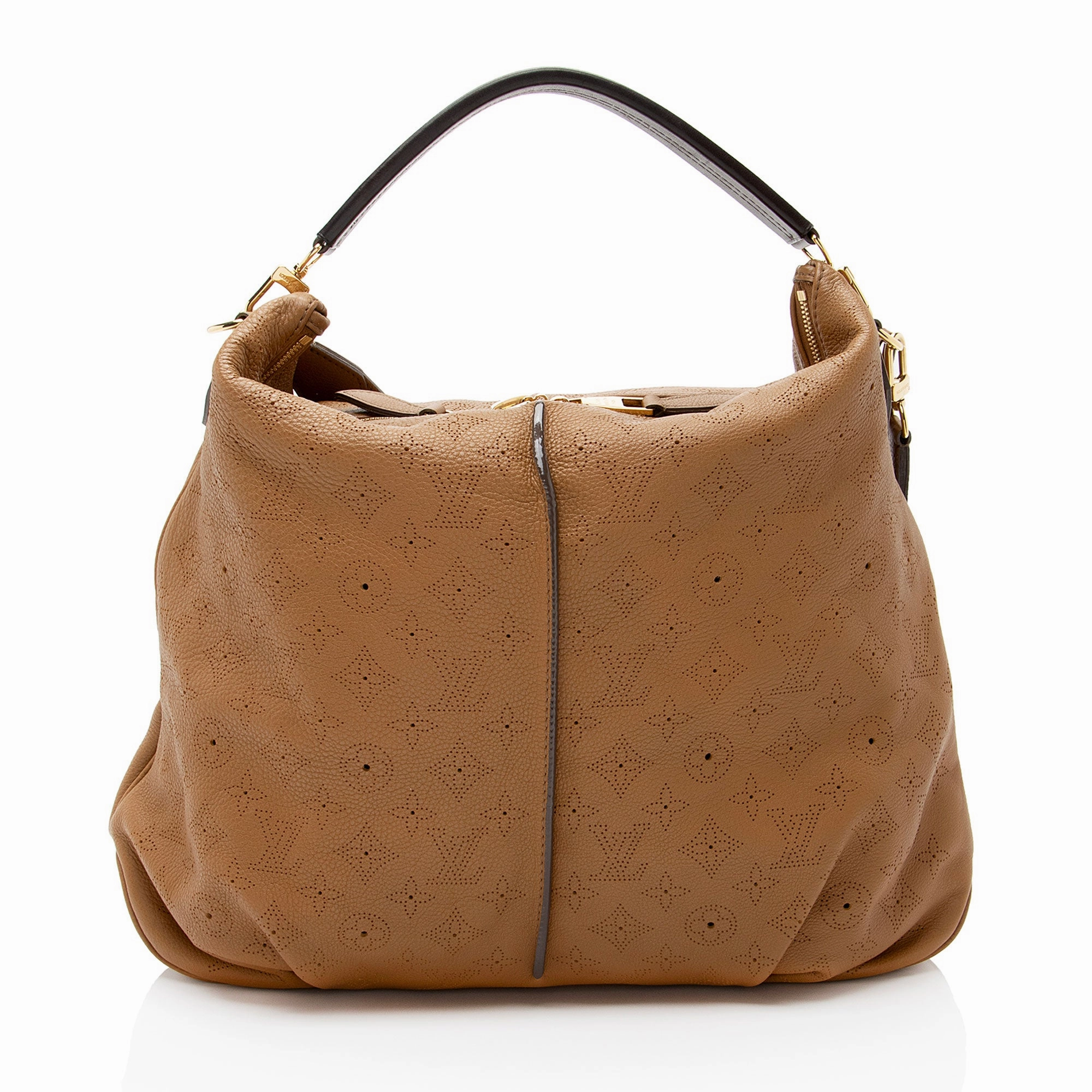Louis Vuitton Mahina Leather Selene MM Shoulder Bag
