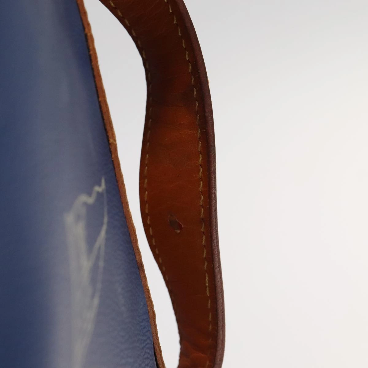 Louis Vuitton Marin Blue Canvas Shoulder Bag