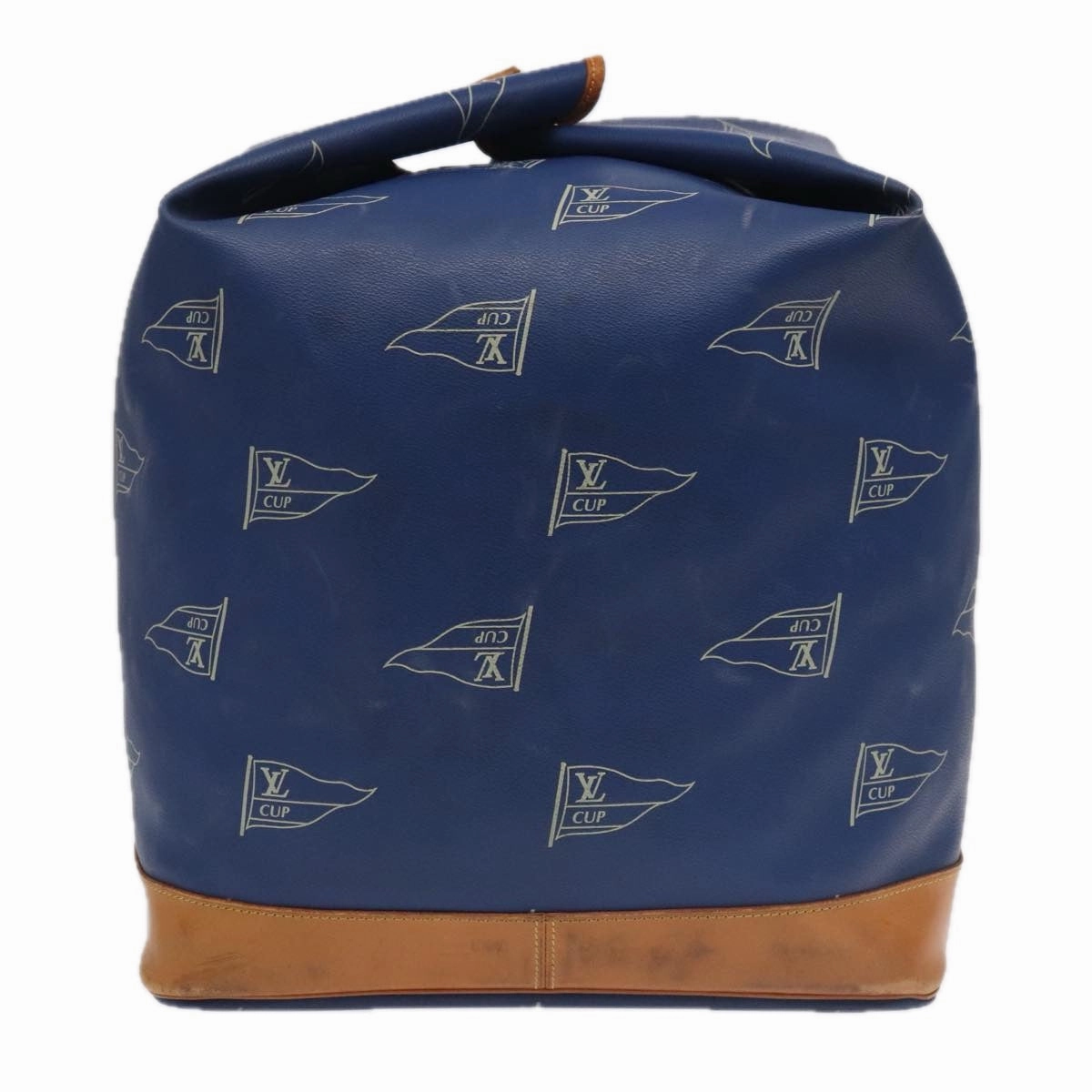 Louis Vuitton Marin Blue Canvas Shoulder Bag