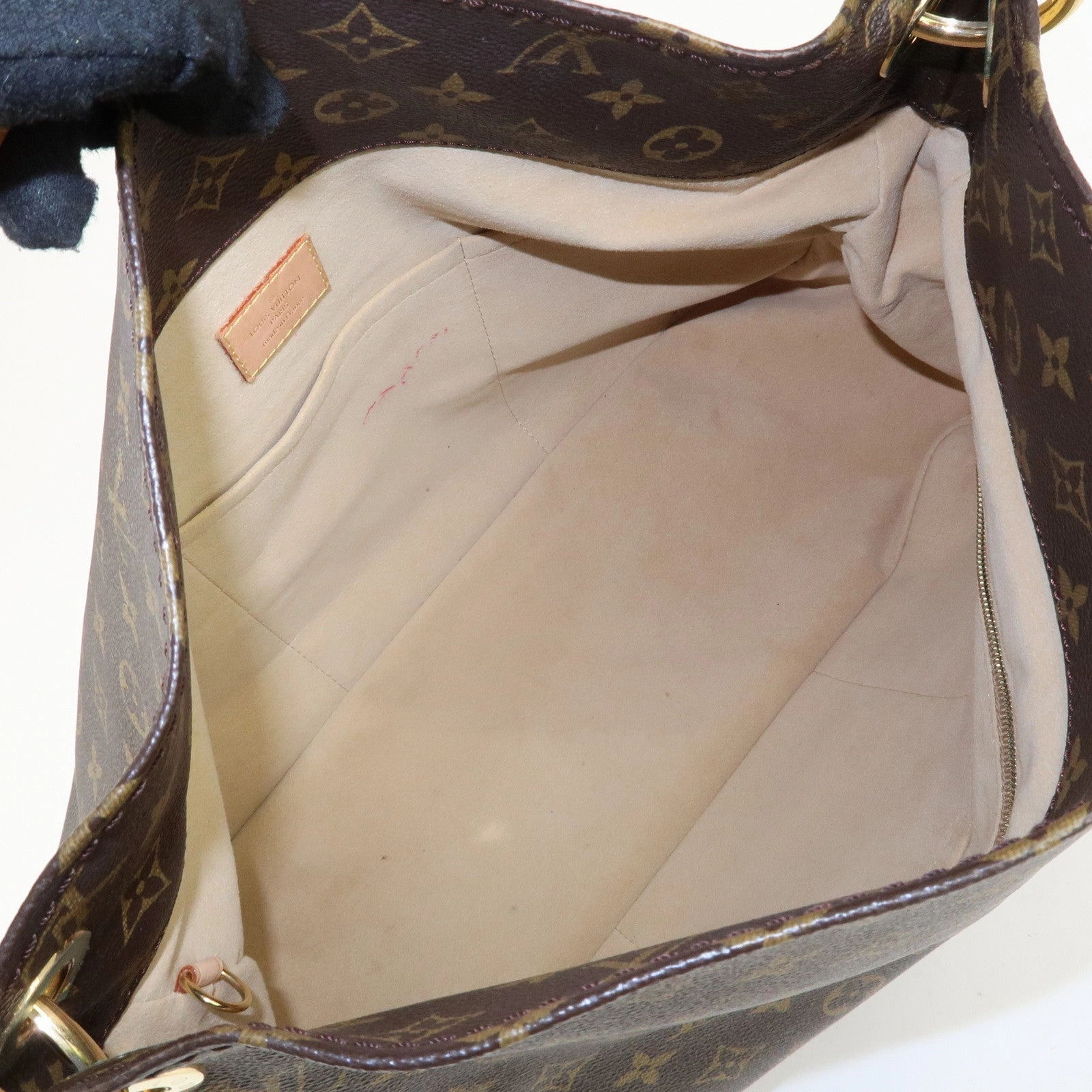 Louis Vuitton Monogram Artsy MM Shoulder Bag Brown M40249