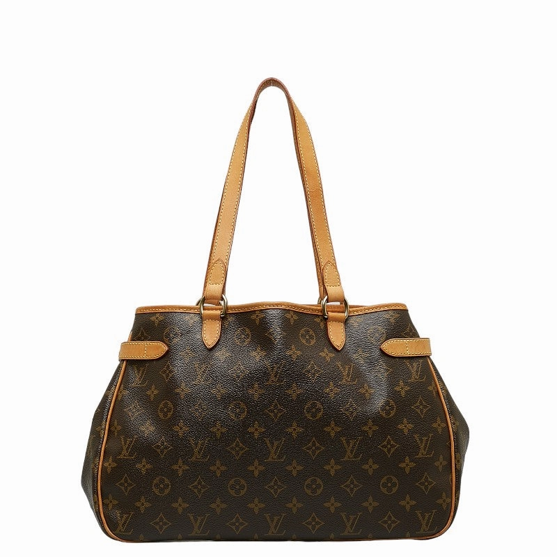 Louis Vuitton Monogram Battalion Horizontal Shoulder Bag M51154 Brown PVC Leather  Louis Vuitton