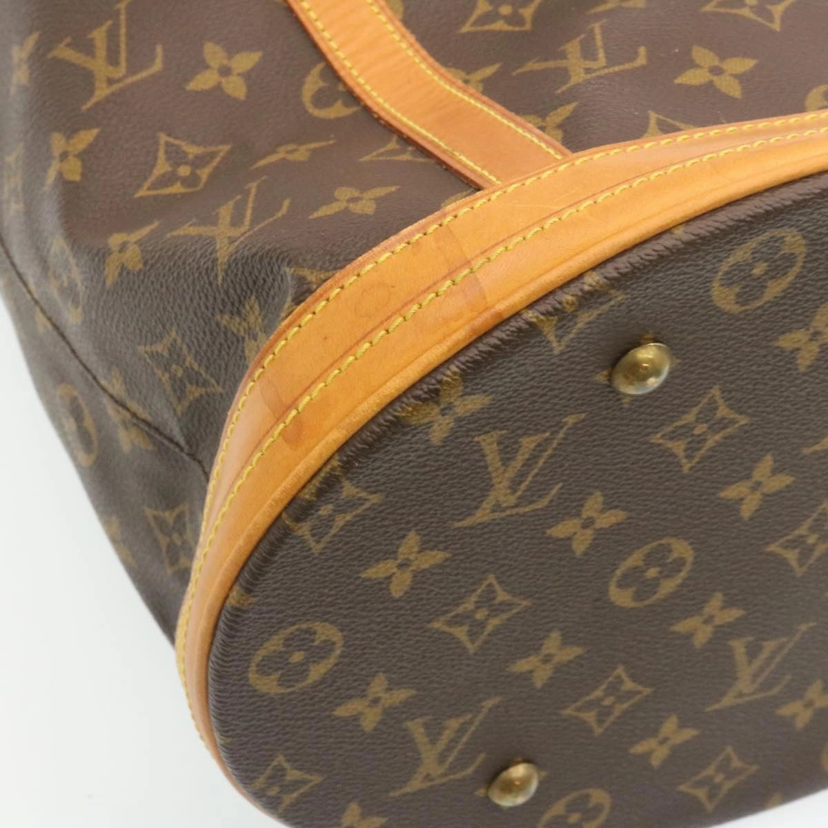 LOUIS VUITTON Monogram Bucket GM Shoulder Bag M42236 LV ac453