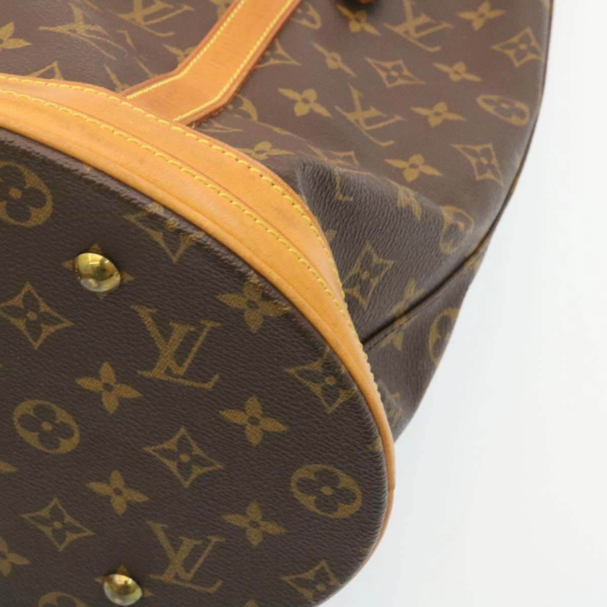 LOUIS VUITTON Monogram Bucket GM Shoulder Bag M42236 LV ac453