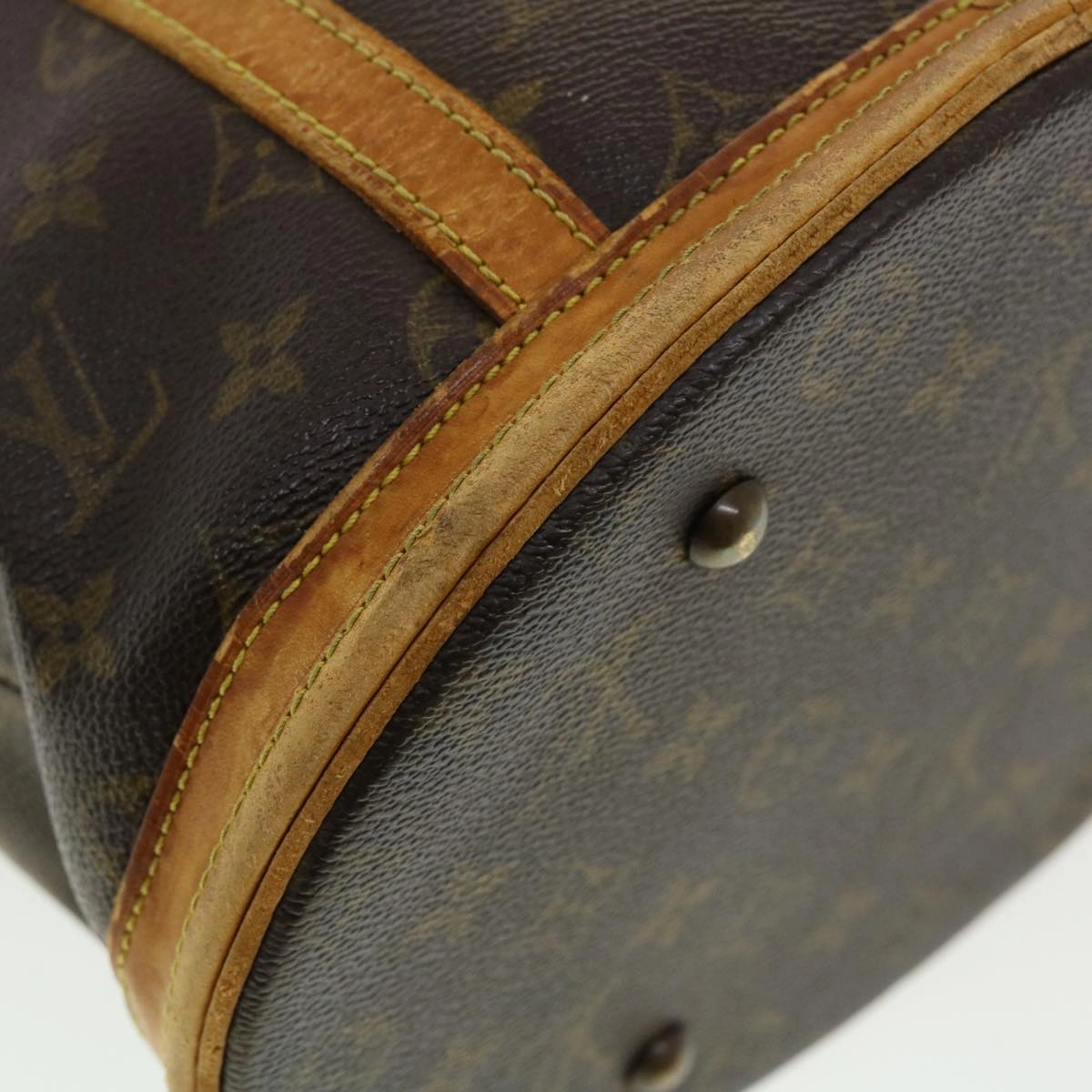 LOUIS VUITTON Monogram Bucket GM Shoulder Bag M42236 LV ki2865