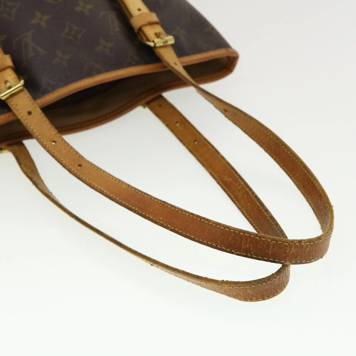 LOUIS VUITTON Monogram Bucket GM Shoulder Bag M42236 LV ki2865