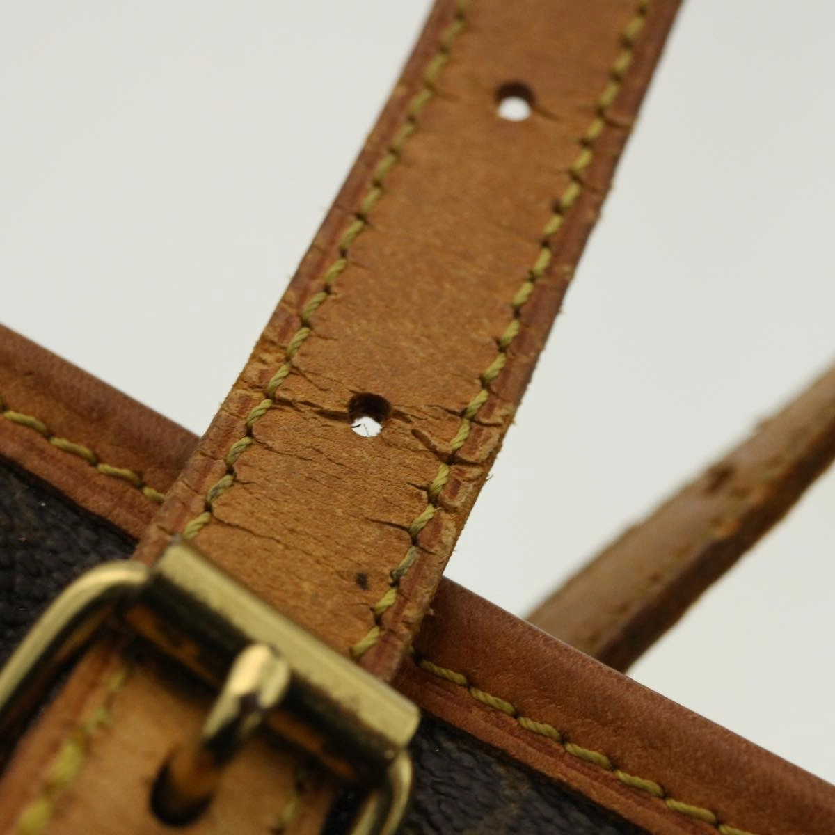 LOUIS VUITTON Monogram Bucket GM Shoulder Bag M42236 LV ki2865
