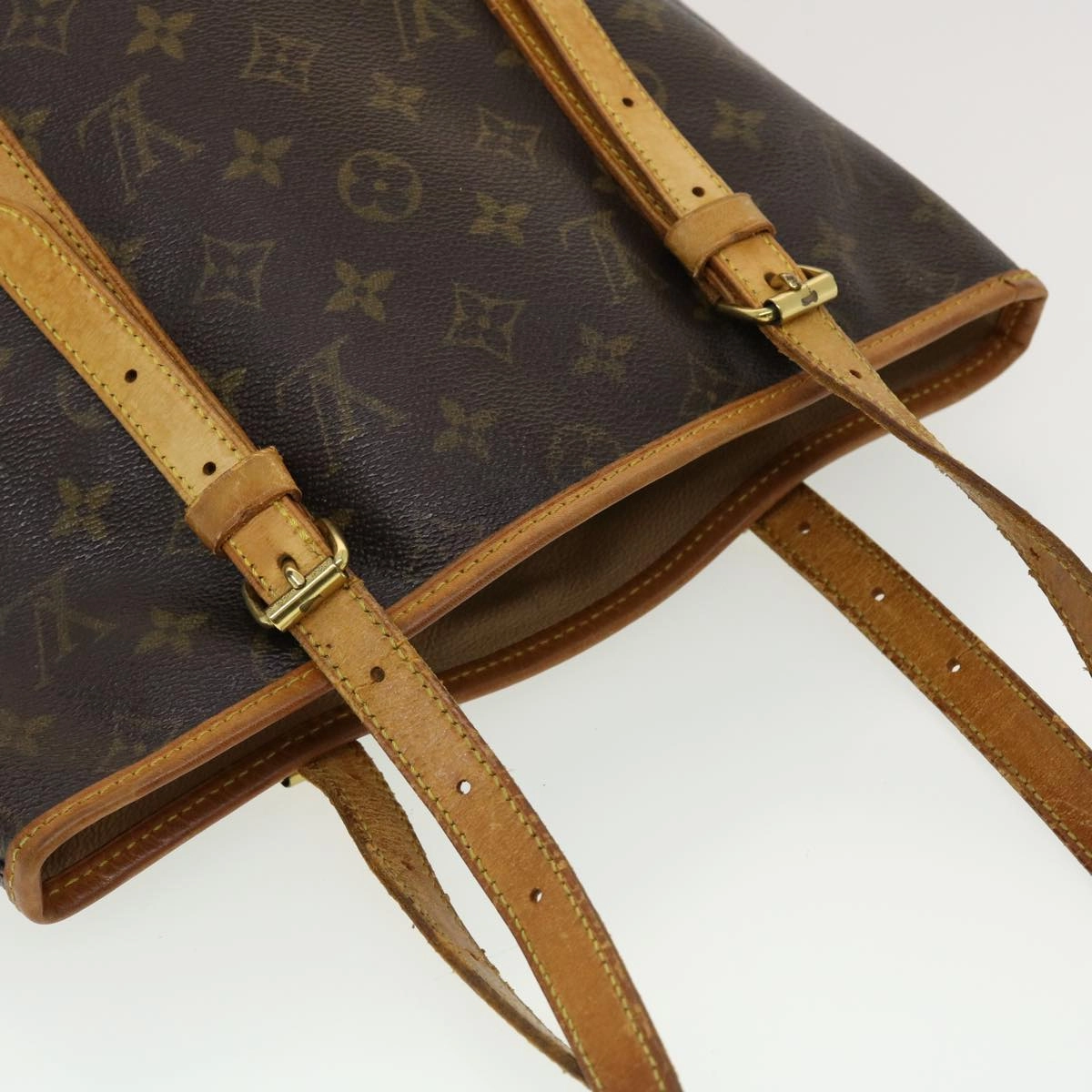 LOUIS VUITTON Monogram Bucket GM Shoulder Bag M42236 LV ki2865