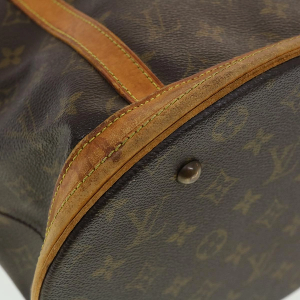 LOUIS VUITTON Monogram Bucket GM Shoulder Bag M42236 LV ki2865