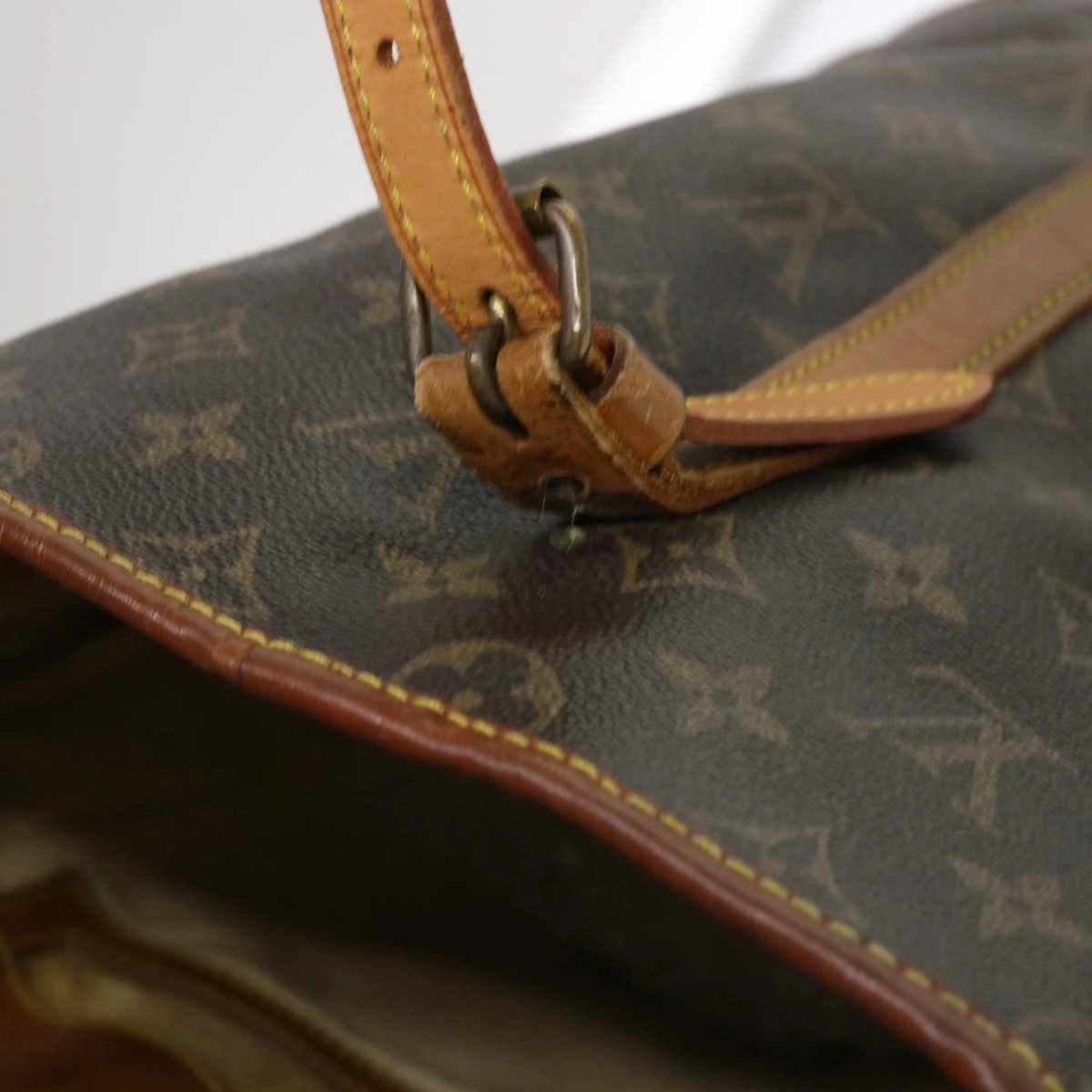 LOUIS VUITTON Monogram Bucket GM Shoulder Bag Vintage M42236 LV ti1029