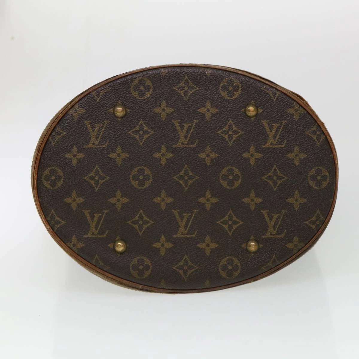 LOUIS VUITTON Monogram Bucket GM Shoulder Bag Vintage M42236 LV ti1029