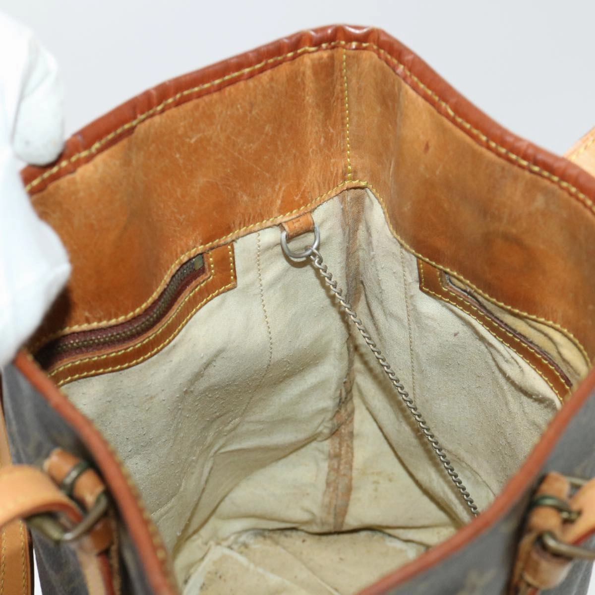 LOUIS VUITTON Monogram Bucket GM Shoulder Bag Vintage M42236 LV ti1029