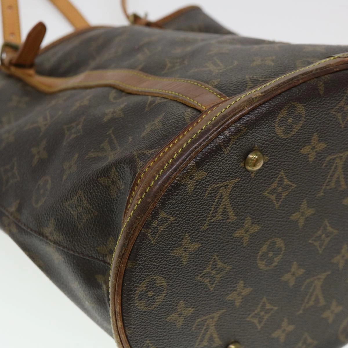 LOUIS VUITTON Monogram Bucket GM Shoulder Bag Vintage M42236 LV ti1029