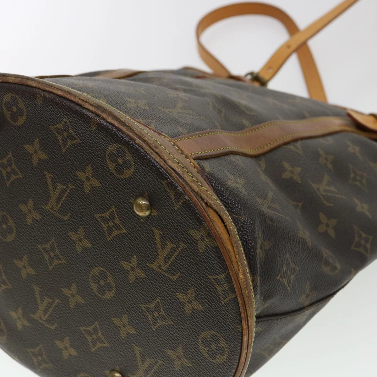 LOUIS VUITTON Monogram Bucket GM Shoulder Bag Vintage M42236 LV ti1029