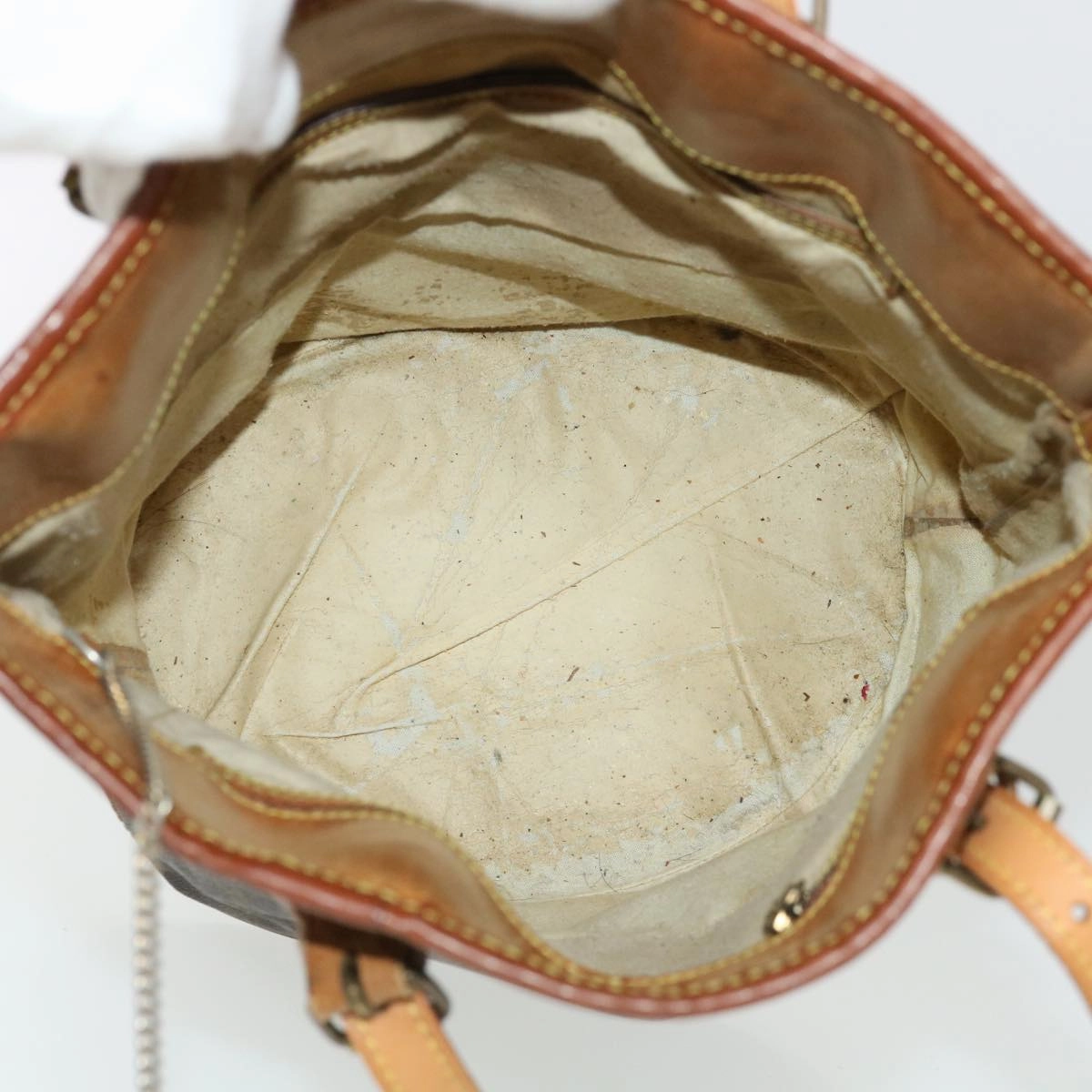 LOUIS VUITTON Monogram Bucket GM Shoulder Bag Vintage M42236 LV ti1029
