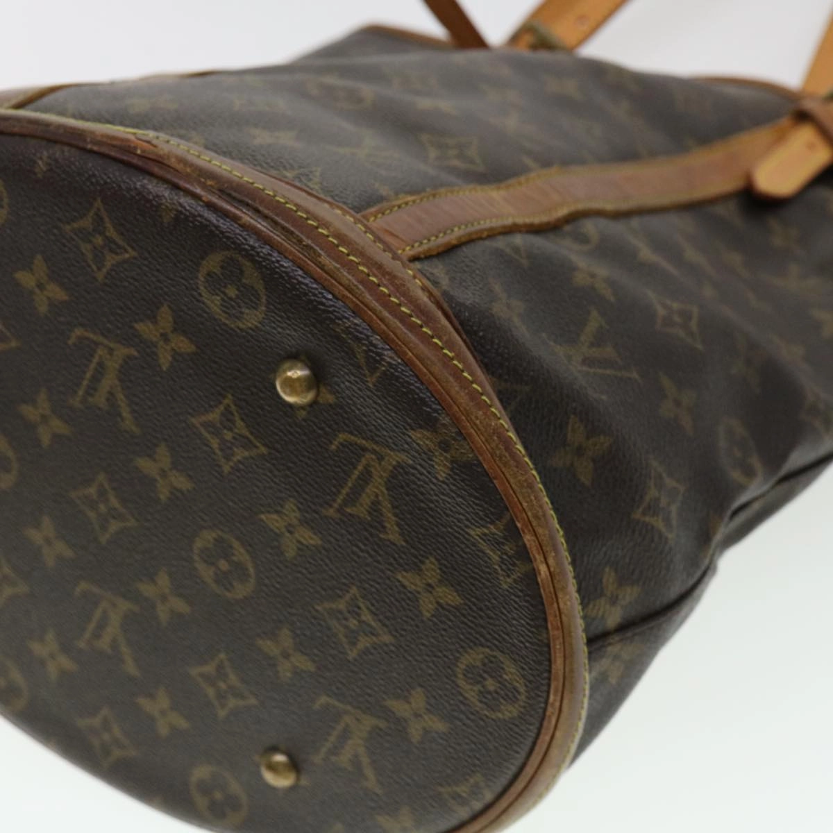 LOUIS VUITTON Monogram Bucket GM Shoulder Bag Vintage M42236 LV ti1029