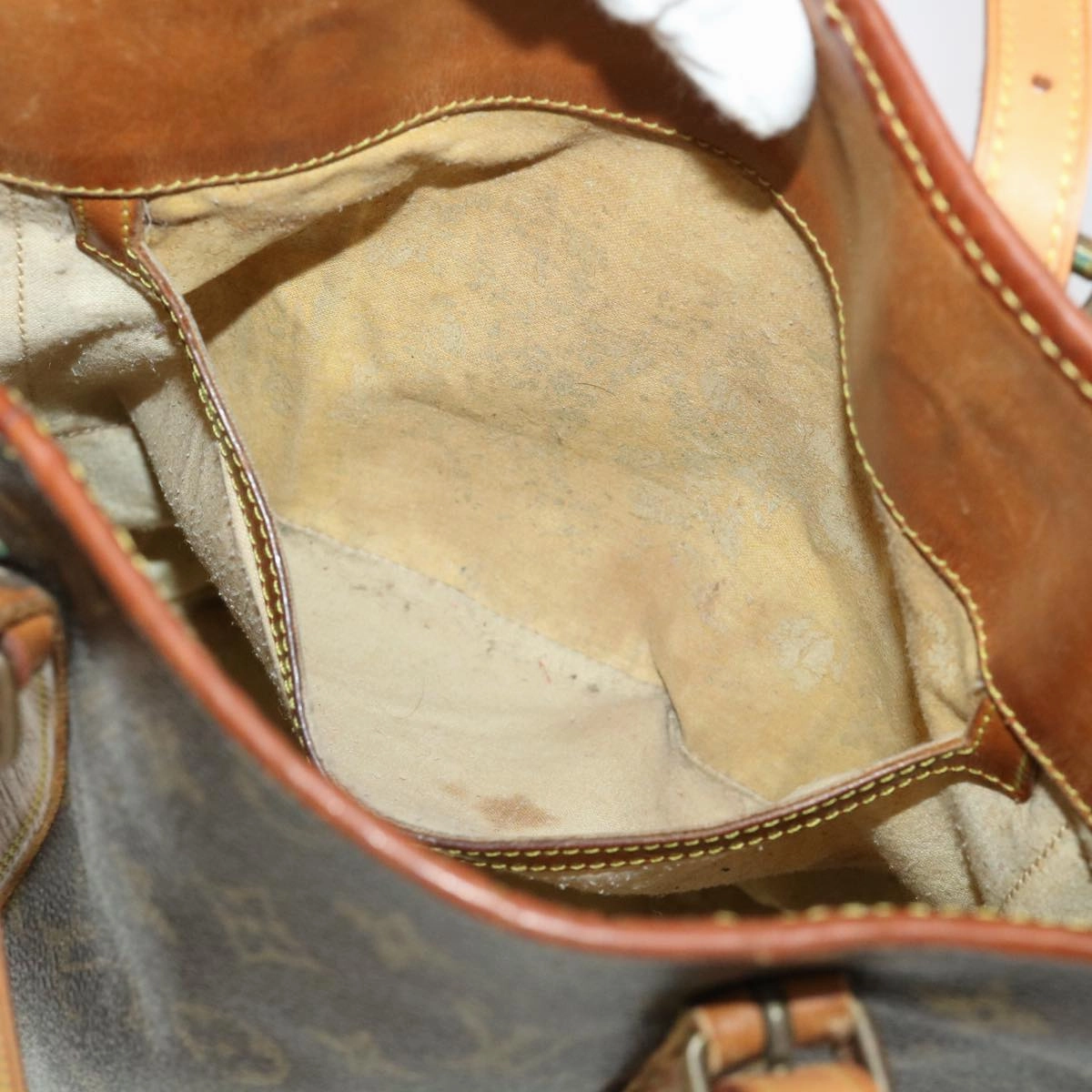 LOUIS VUITTON Monogram Bucket GM Shoulder Bag Vintage M42236 LV ti1029