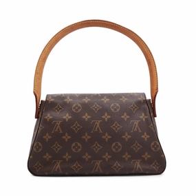 Louis Vuitton Monogram Canvas Mini Looping Shoulder Bag MI0051