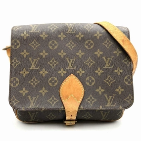 Louis Vuitton Monogram Canvas Shoulder Bag (Pre-Owned)