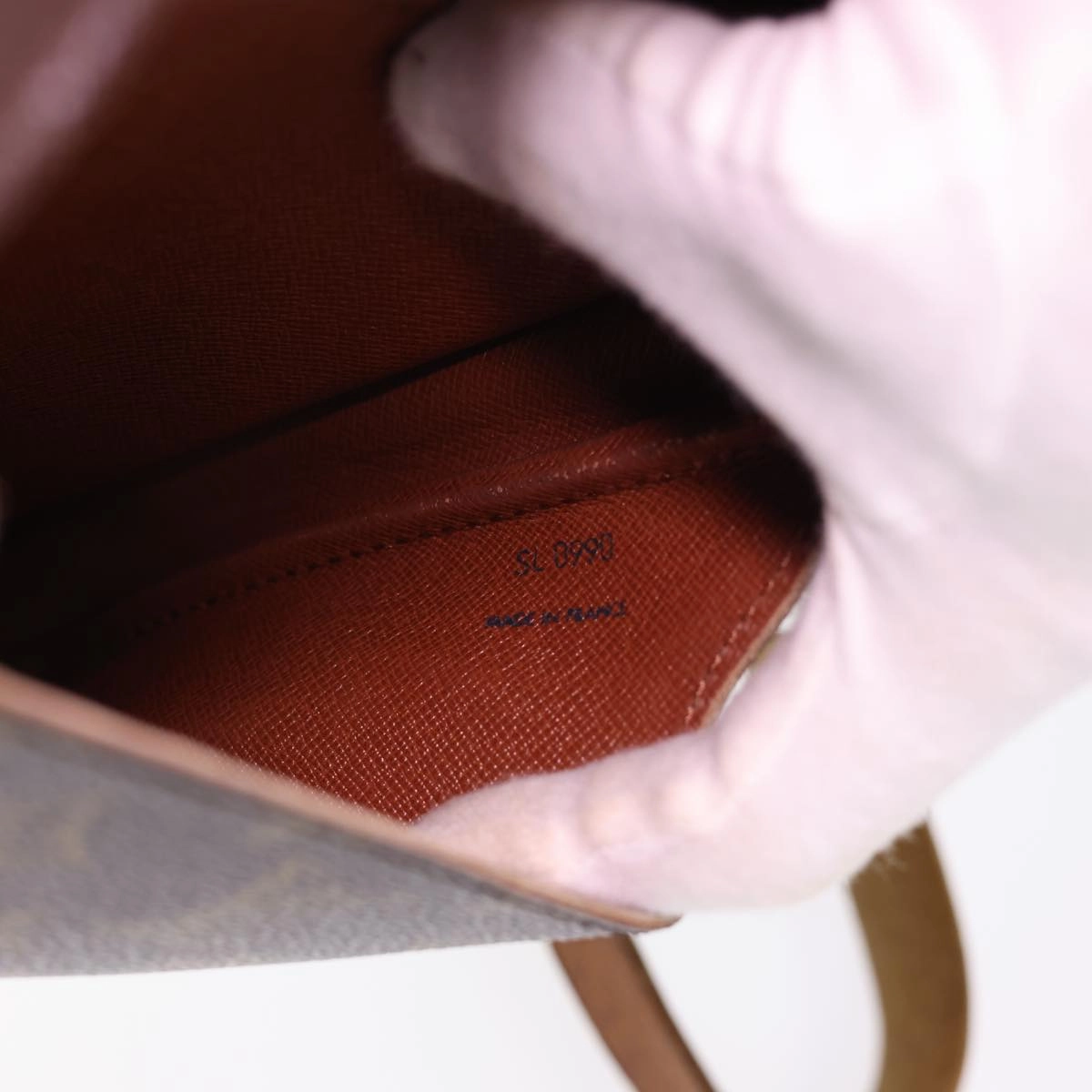 LOUIS VUITTON Monogram Cartouchiere MM Shoulder Bag M51253 LV rd4699
