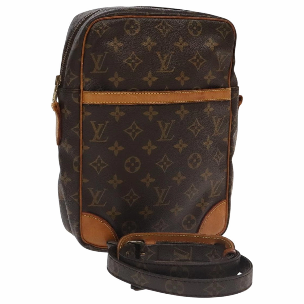 LOUIS VUITTON Monogram Danube MM Shoulder Bag M45264 LV bs20718