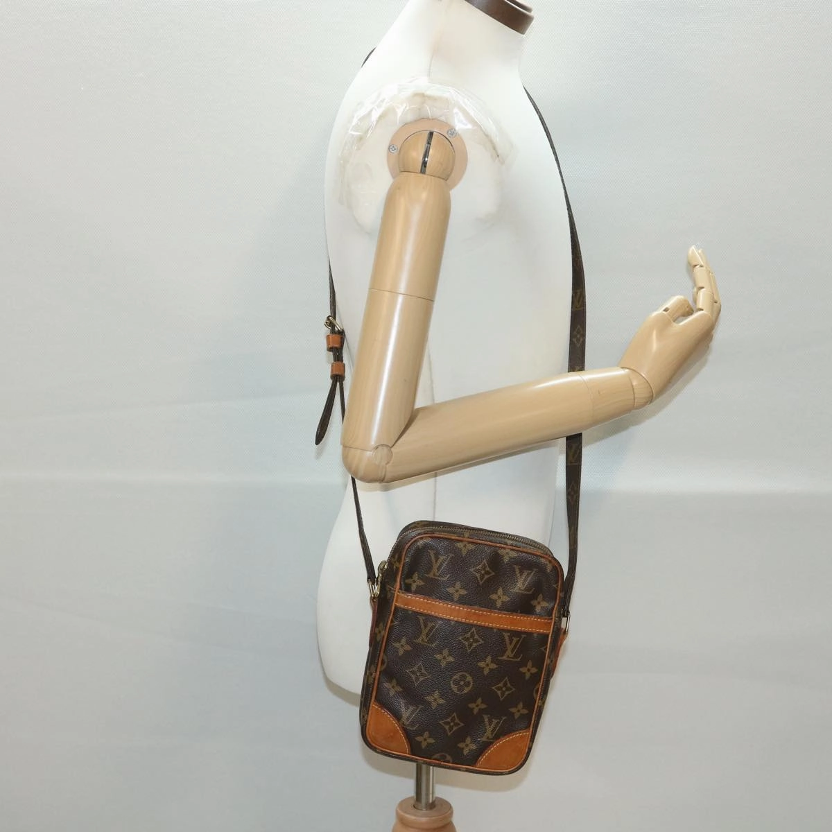 LOUIS VUITTON Monogram Danube Shoulder Bag M45266 LV 38453