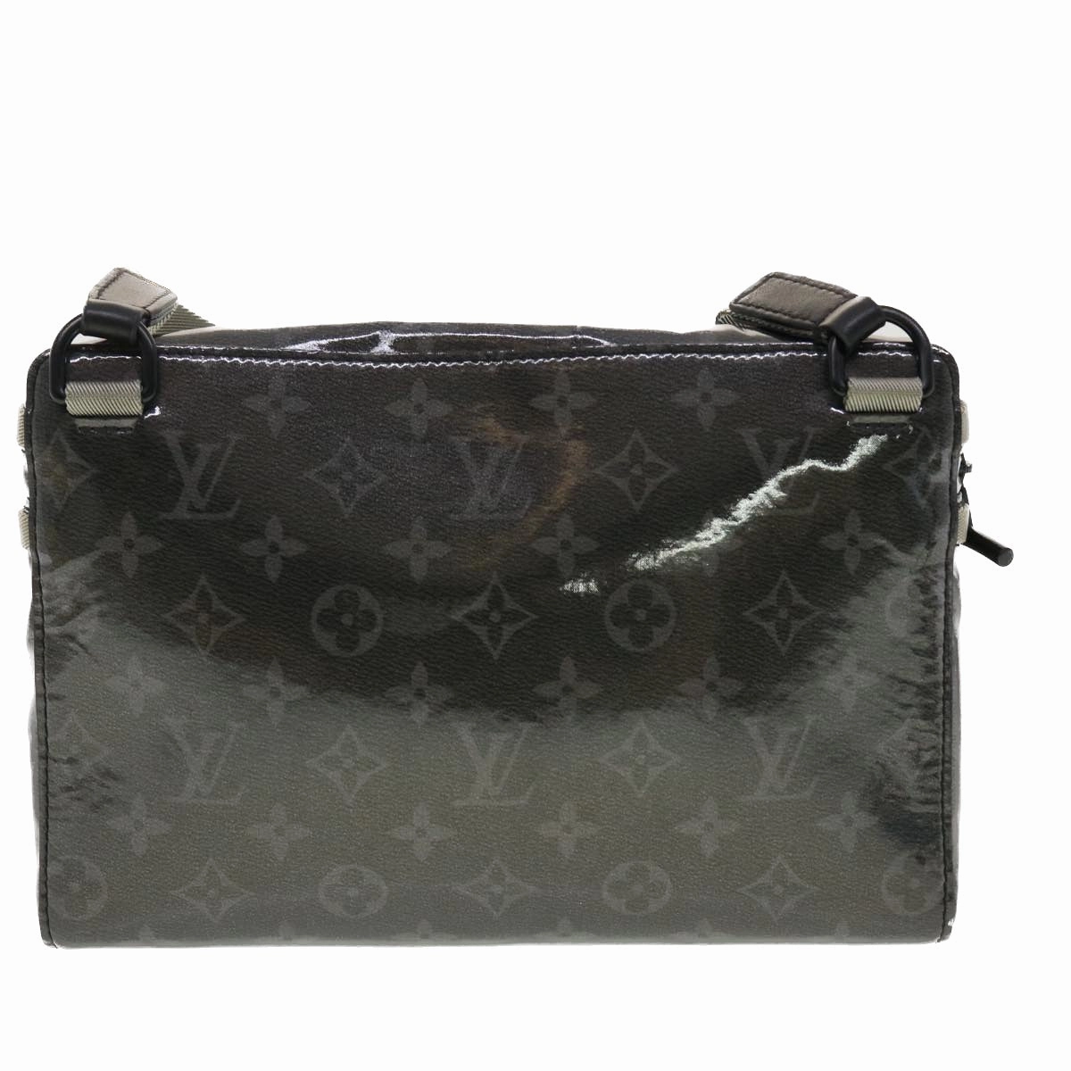 LOUIS VUITTON Monogram Eclipse Glaze Messenger PM Shoulder Bag M52218 40800