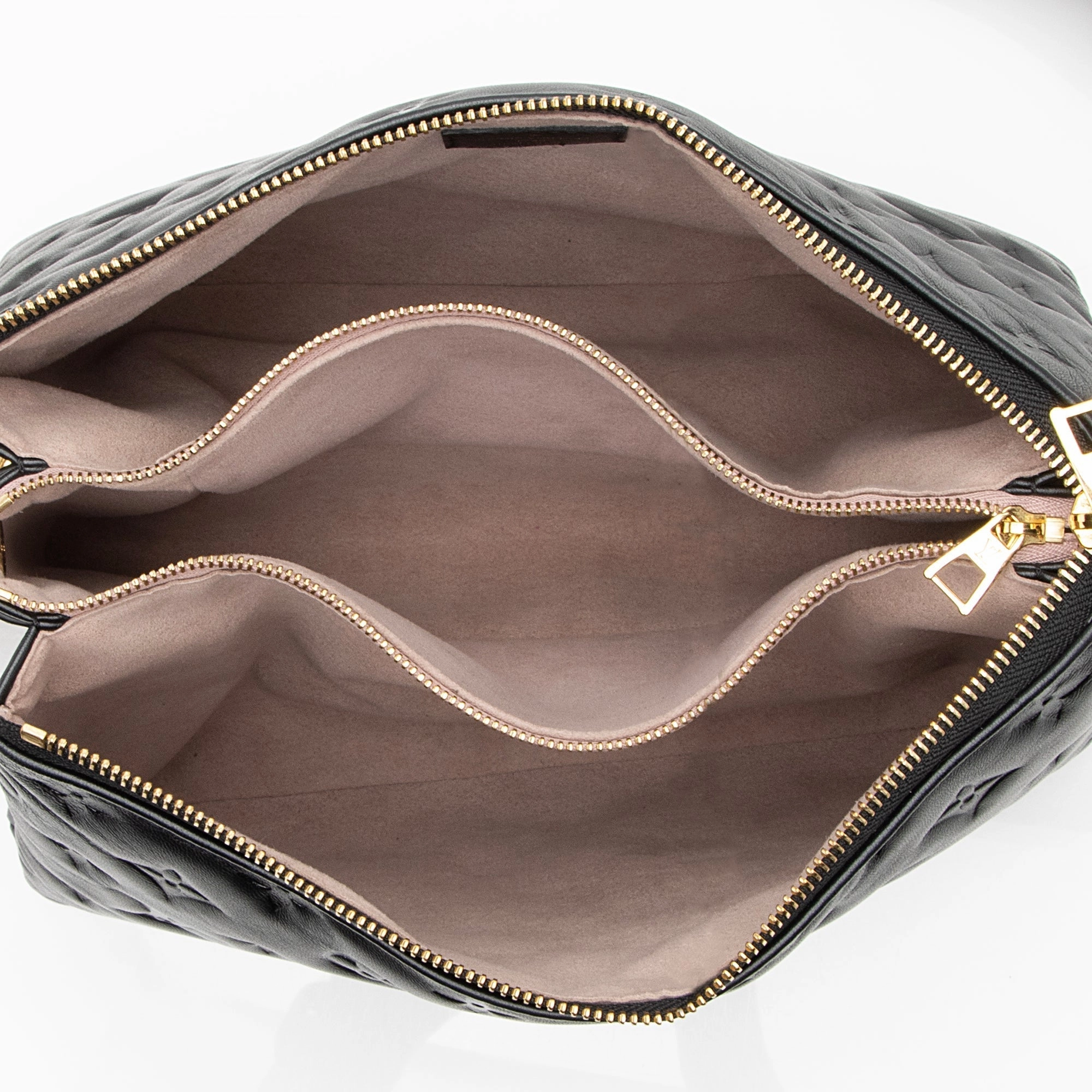 Louis Vuitton Monogram Embossed Lambskin Coussin PM Shoulder Bag (SHF-22447)